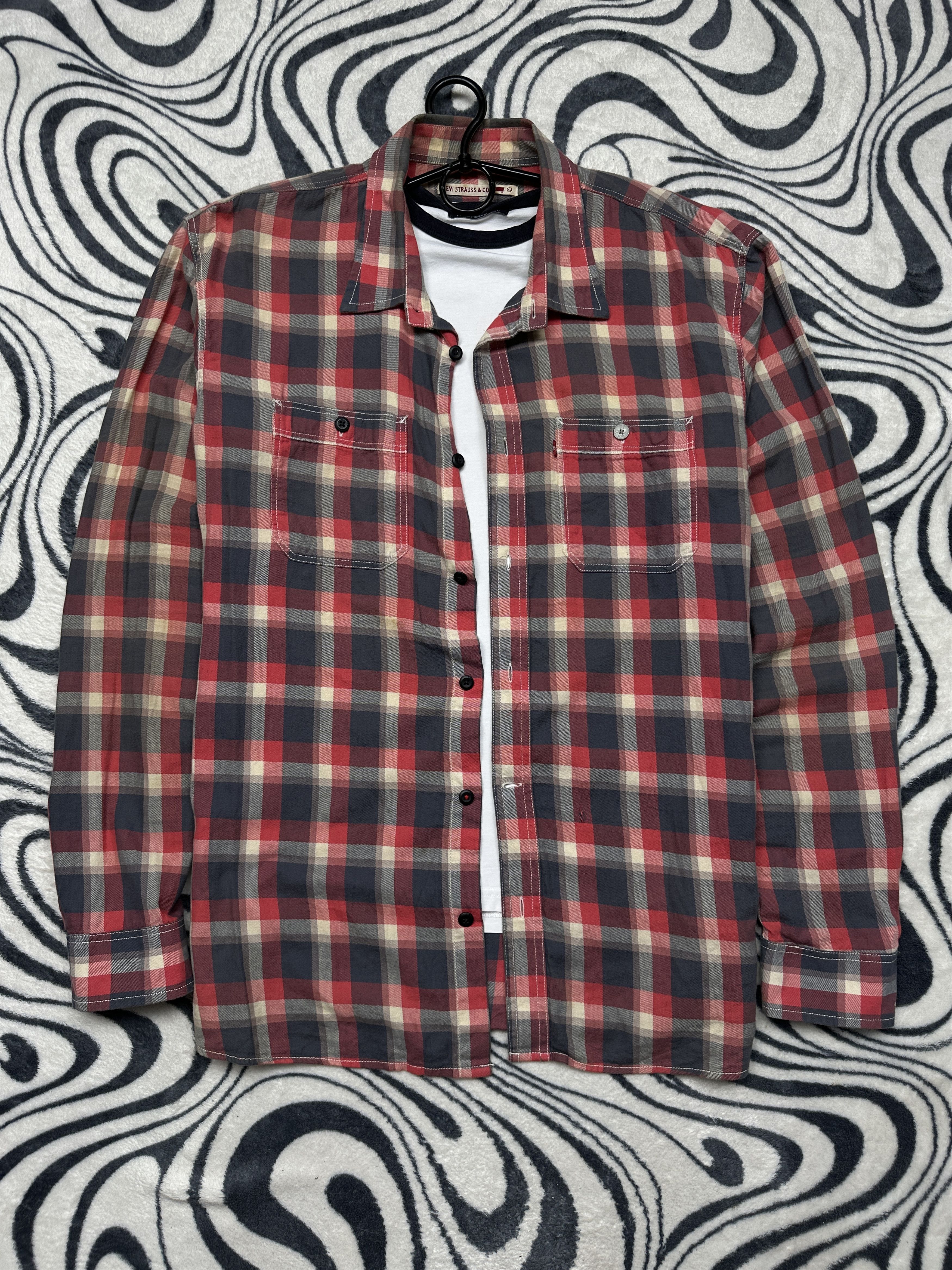 Levi's Levi's Vintage Mens Flannel Plaid Shirt Size US XL / EU 56 / 4 - 1 Thumbnail