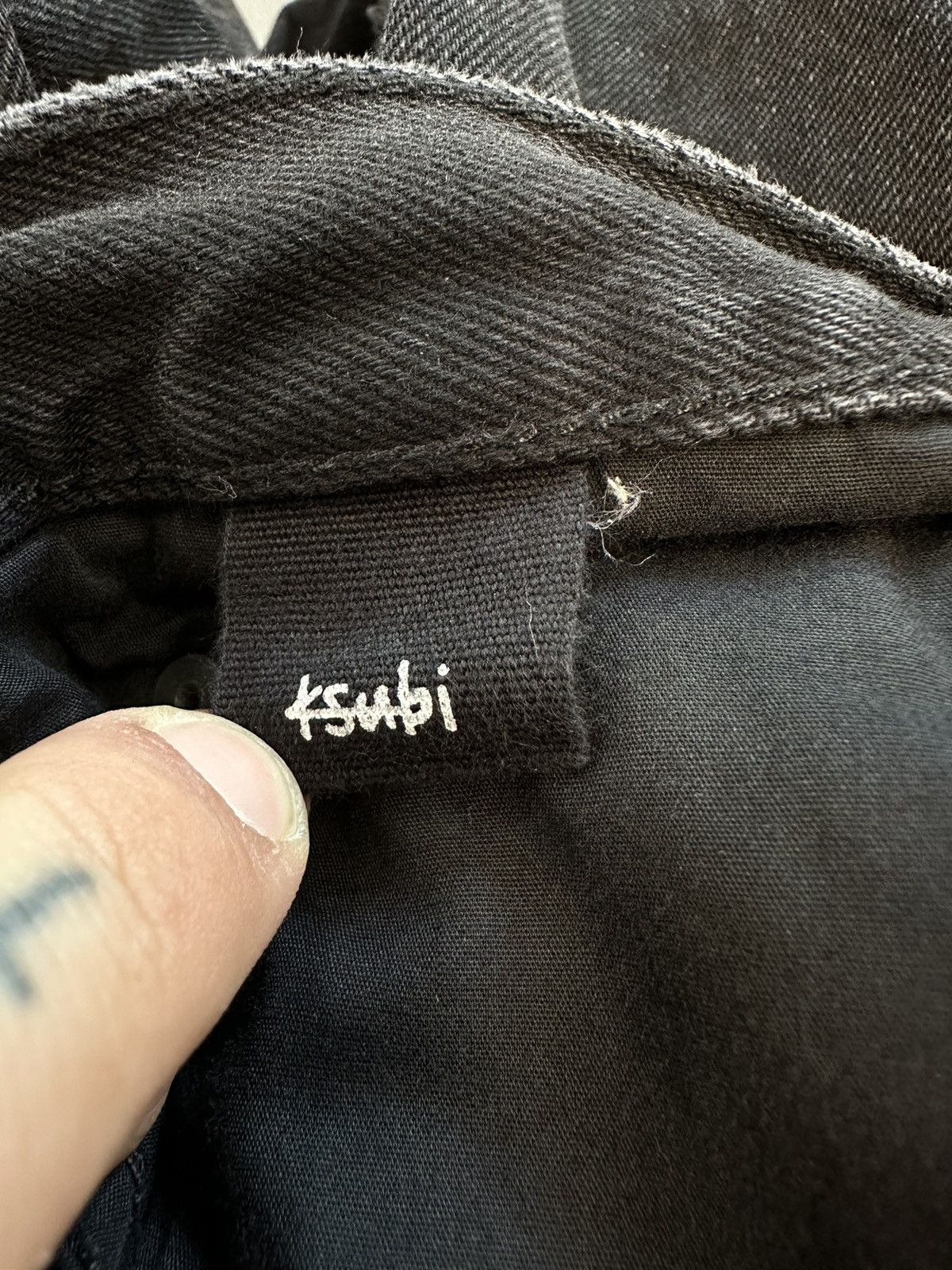 Ksubi Ksubi Anti K Noir Distressed Denim Pants Size US 38 / EU 54 - 9 Thumbnail