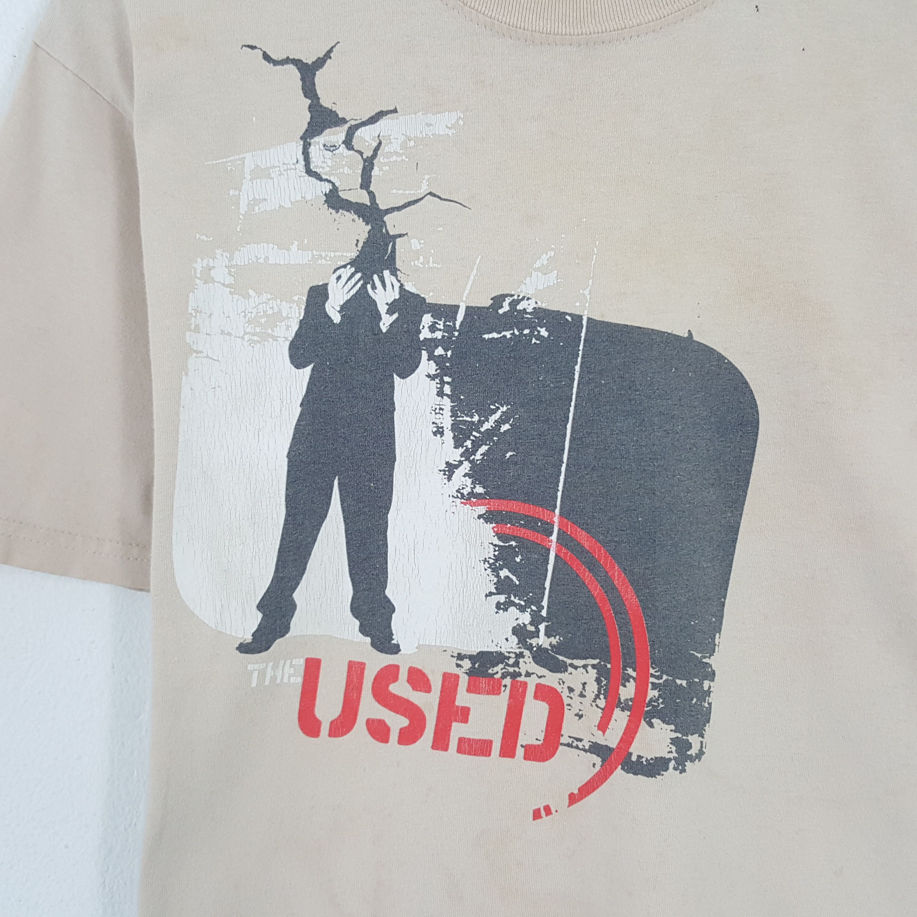 Band Tees × Vintage Vintage The Used American Rock Band Tshirt Size US M / EU 48-50 / 2 - 2 Thumbnail