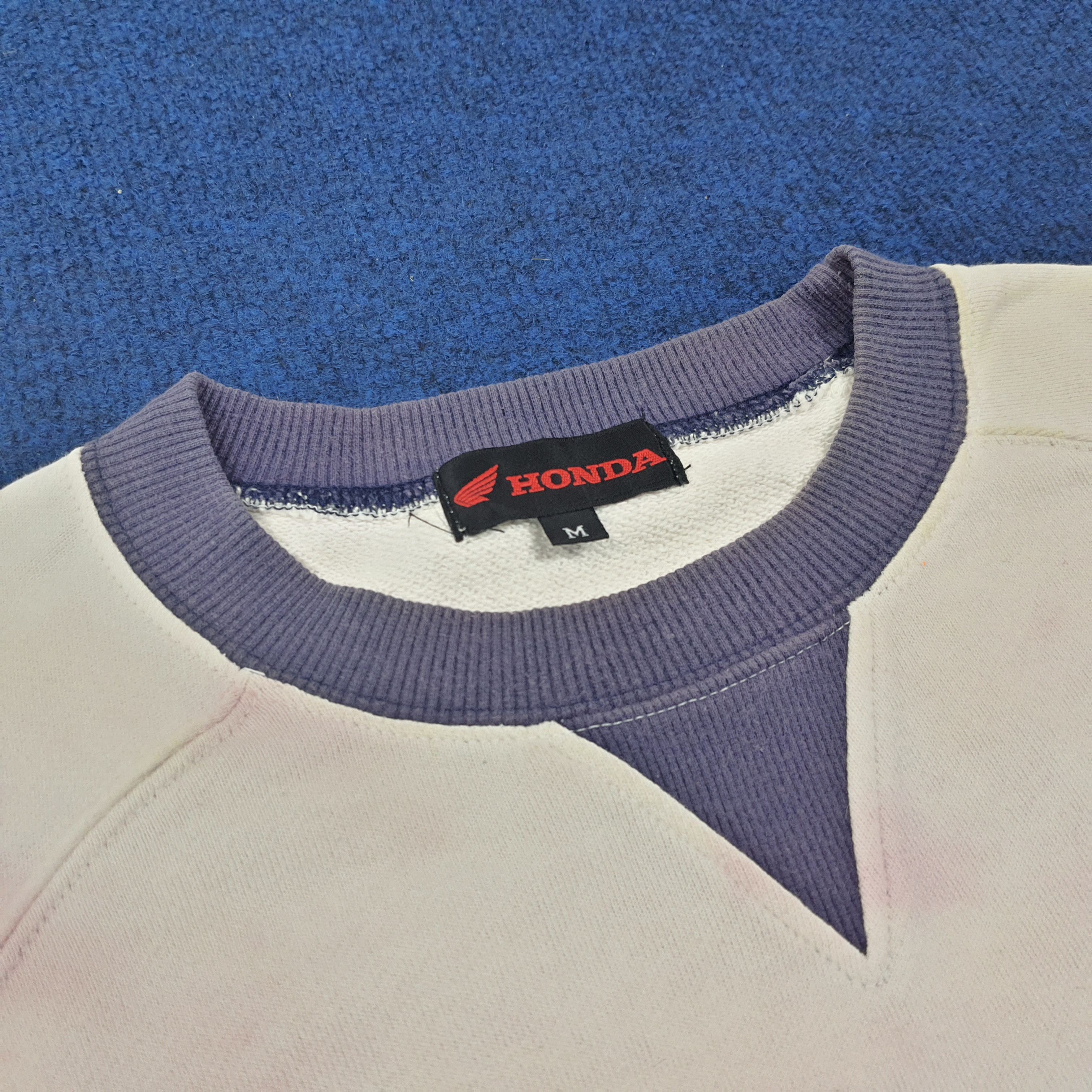 Japanese Brand × Vintage Vintage Honda Japan Racing Motorsports Sweatshirt C220N16 Size US M / EU 48-50 / 2 - 6 Thumbnail