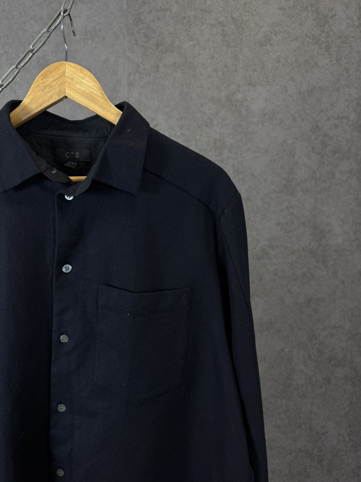 Cos COS designer wool shirt Size US L / EU 52-54 / 3 - 2 Thumbnail