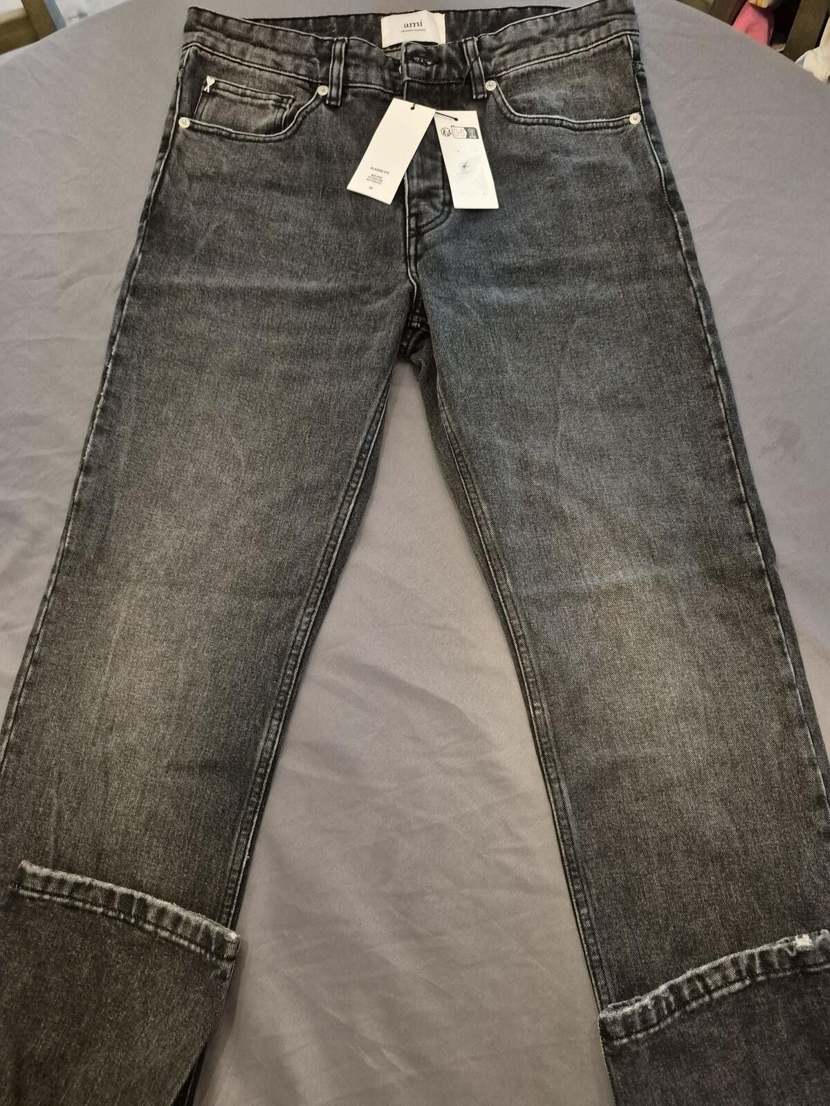 AMI Ami Denim Jeans Classic Fit Size 30 Size US 30 / EU 46 - 1 Thumbnail