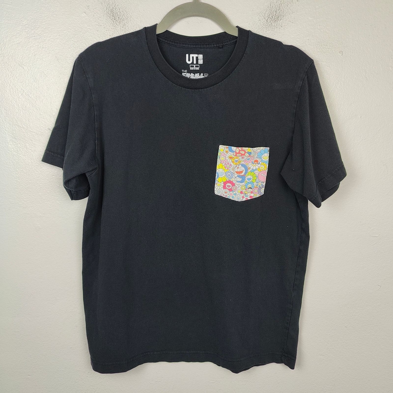 Uniqlo Uniqlo Doraemon Takashi Murakami T-Shirt Mens Small Black Size US S / EU 44-46 / 1 - 1 Thumbnail