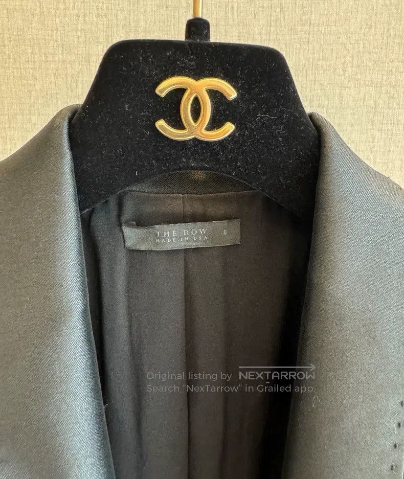 The Row The row Black satin jacket Size S / US 4 / IT 40 - 3 Thumbnail