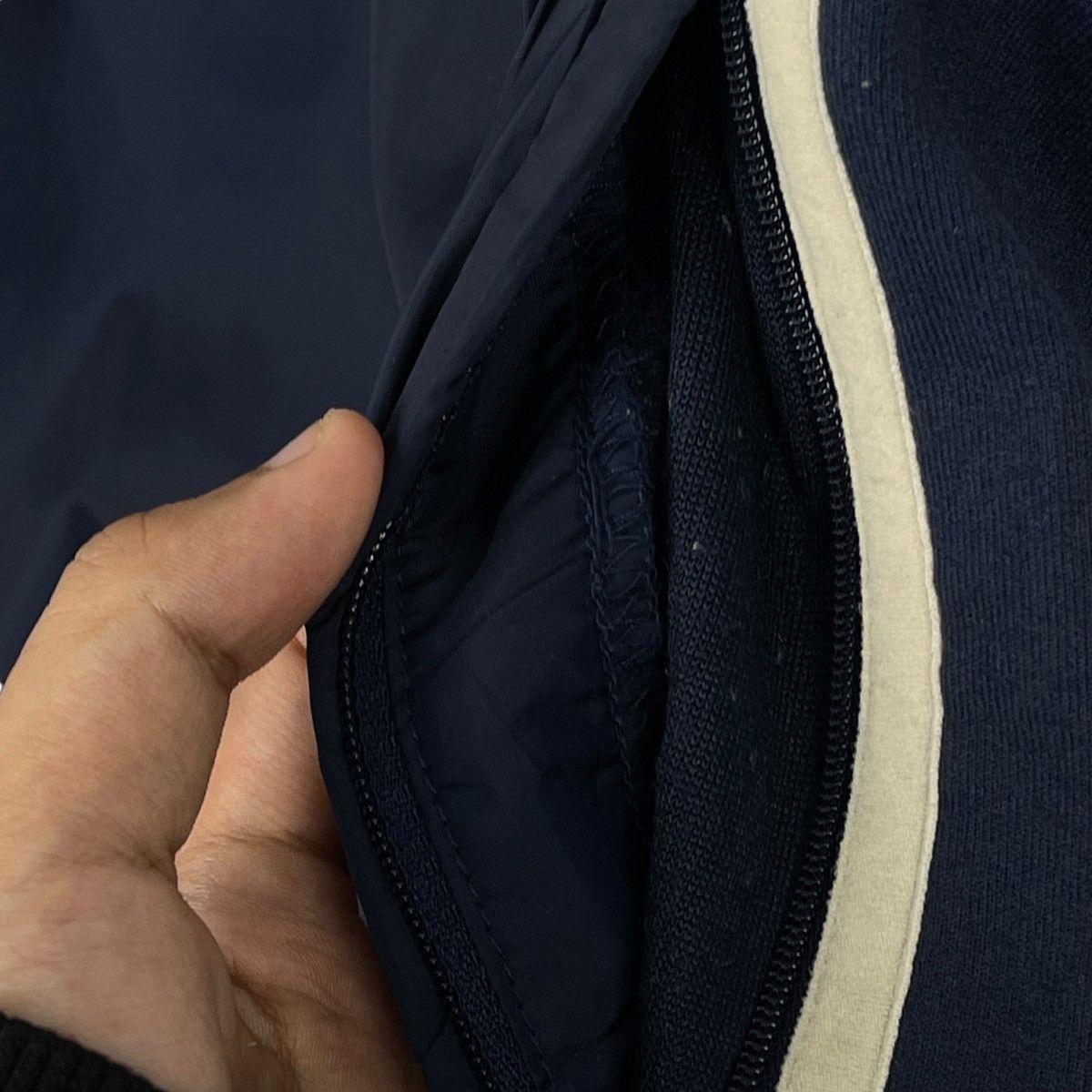 Nike × Vintage Vintage Nike Fit Navy Blue Pullover Jumper Size XL Size US XL / EU 56 / 4 - 6 Thumbnail