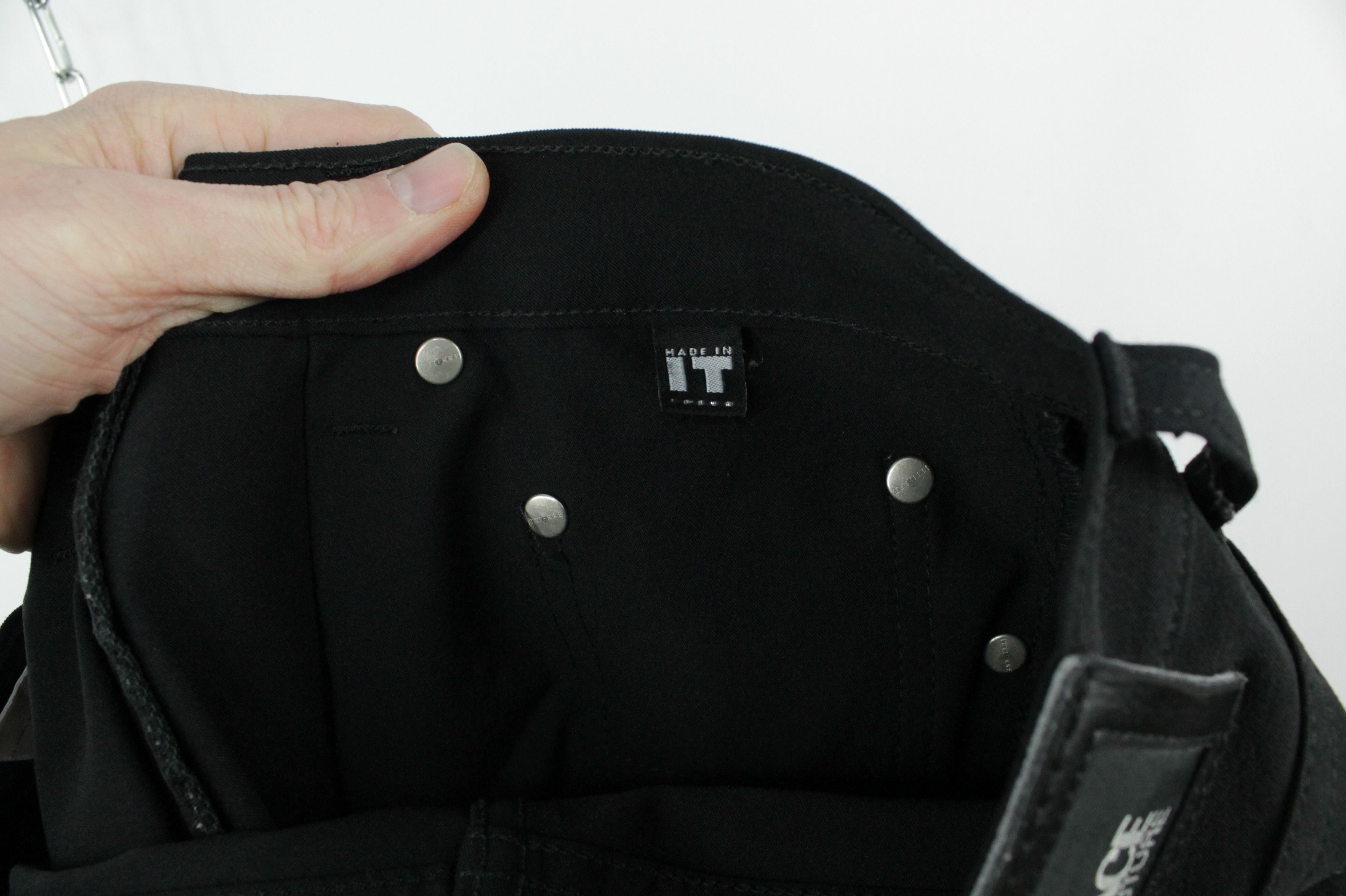 Versace Versace Jeans Couture Black Stretch Nylon Trousers Pants Size US 32 / EU 48 - 9 Thumbnail