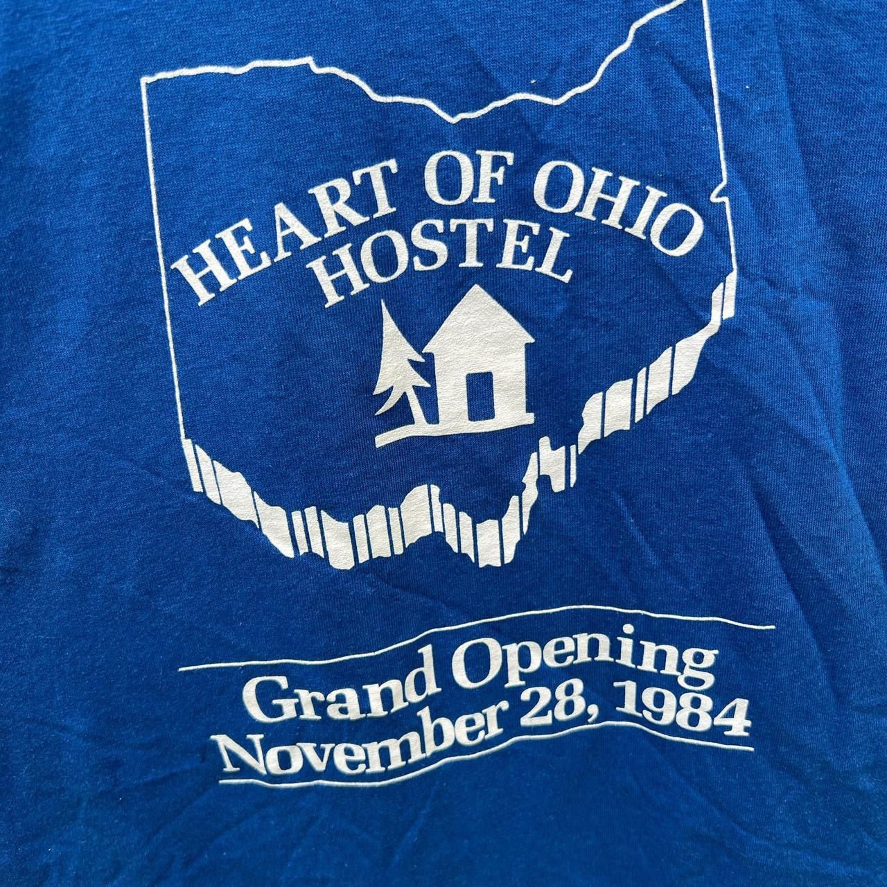 Other Vintage 80s Heart Of Ohio Hostel Grand Opening 1984 T Shirt Size US XL / EU 56 / 4 - 2 Thumbnail