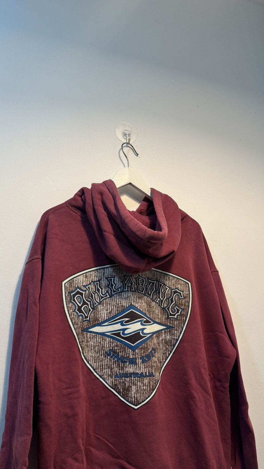 Billabong Vintage Billabong Maroon Hoodies Size US L / EU 52-54 / 3 - 2 Thumbnail