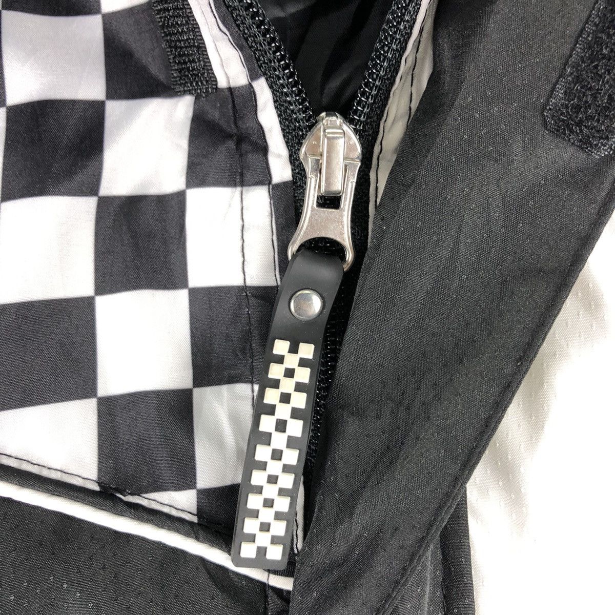 Japanese Brand × Vintage Vintage Checkerboard Zipper Jacket by Solio Black & White Size US M / EU 48-50 / 2 - 12 Thumbnail