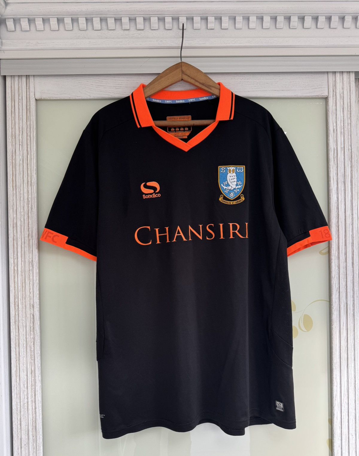 Vintage Sheffield Wednesday 2016-2017 Away Soccer Jersey Kit Shirt Size US XL / EU 56 / 4 - 1 Thumbnail