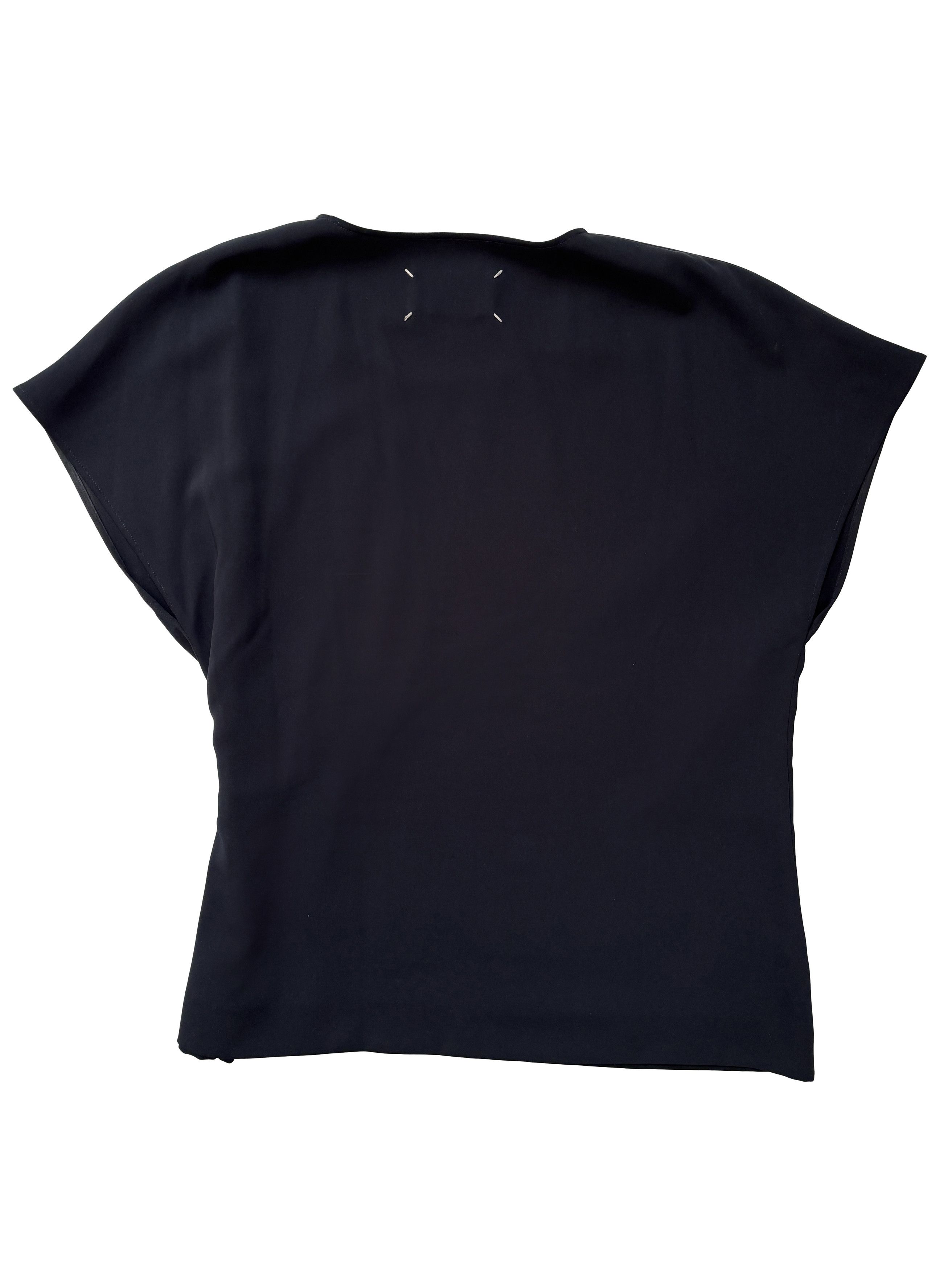 Maison Margiela ⚡️QUICK SALE⚡️2011 Maison Margiela Blue Asymmetric Top Size M / US 6-8 / IT 42-44 - 2 Thumbnail