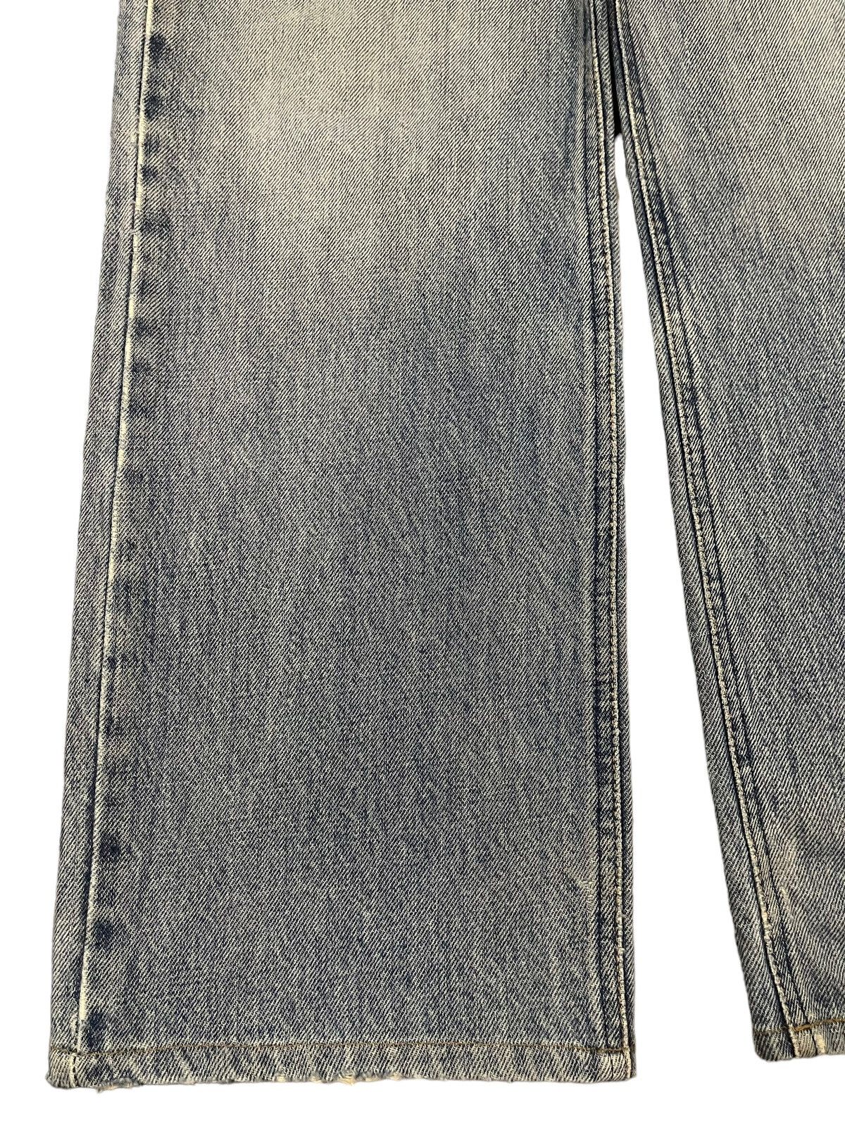 Lee Vintage 90s Lee Riders Blue Wash Distress Baggy Jeans Size US 27 - 5 Thumbnail