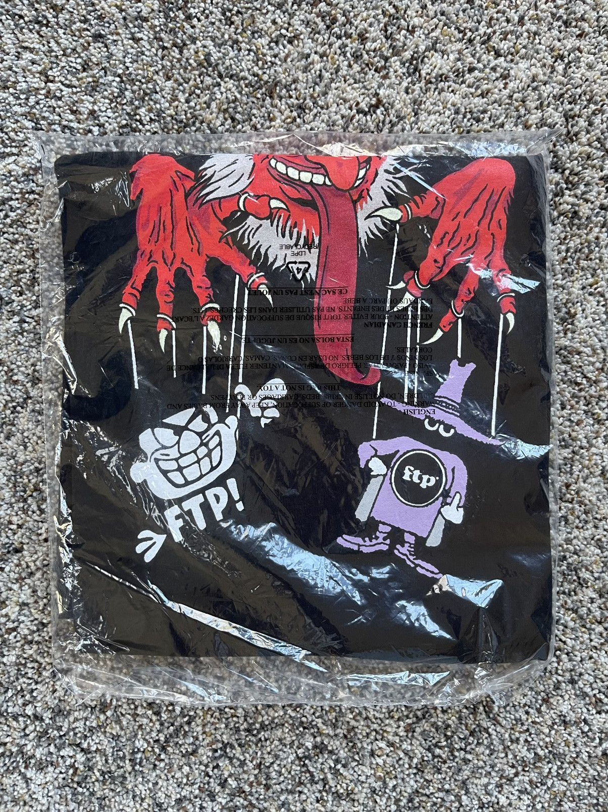 Fuck The Population Ftp - krampus tee Size US L / EU 52-54 / 3 - 2 Thumbnail