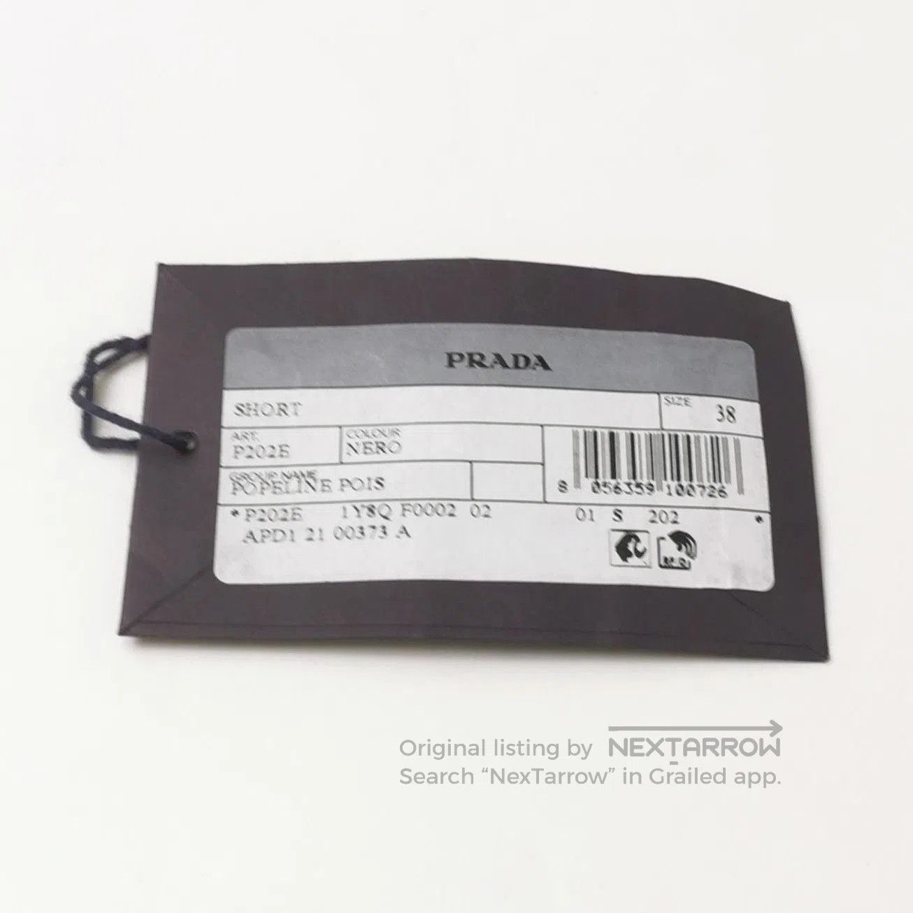 Prada Prada Black Cotton Polka Dot Shorts Size 38 . Size 37" - 3 Thumbnail