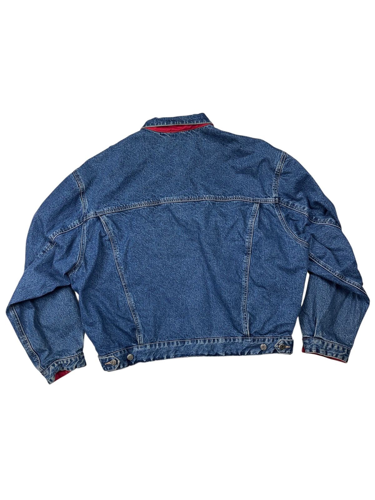 Gap Vintage 90s Gap Reversible Oversized Denim Jacket Trucker Size US XL / EU 56 / 4 - 7 Thumbnail