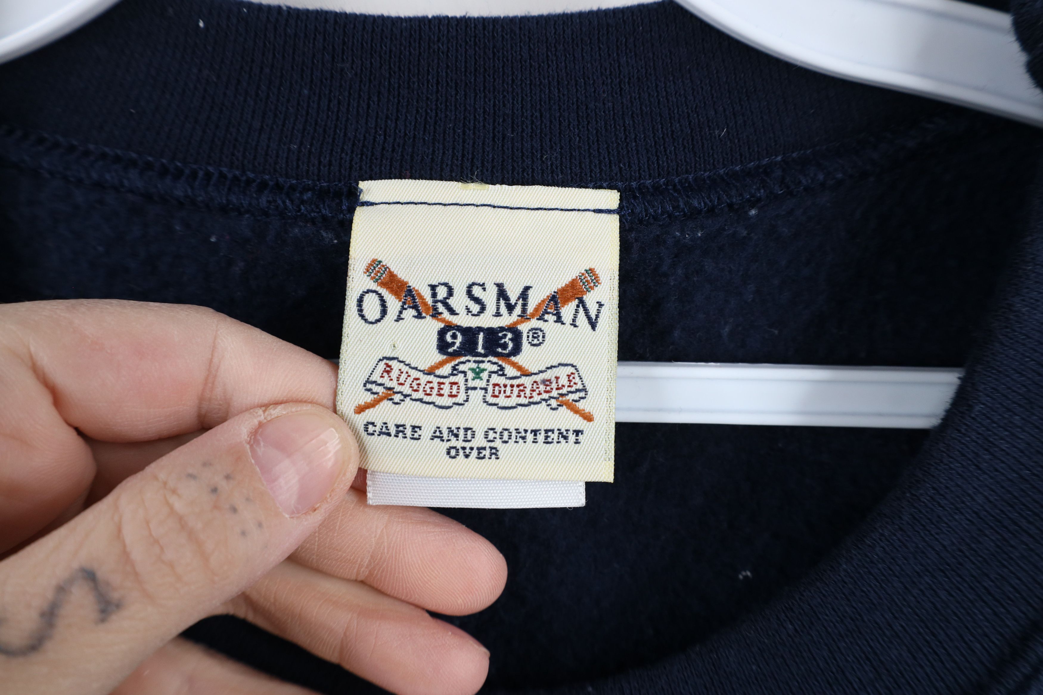 Vintage Vintage 90s Spell River Cliff Golf Course Sweatshirt Blue Size US L / EU 52-54 / 3 - 7 Thumbnail