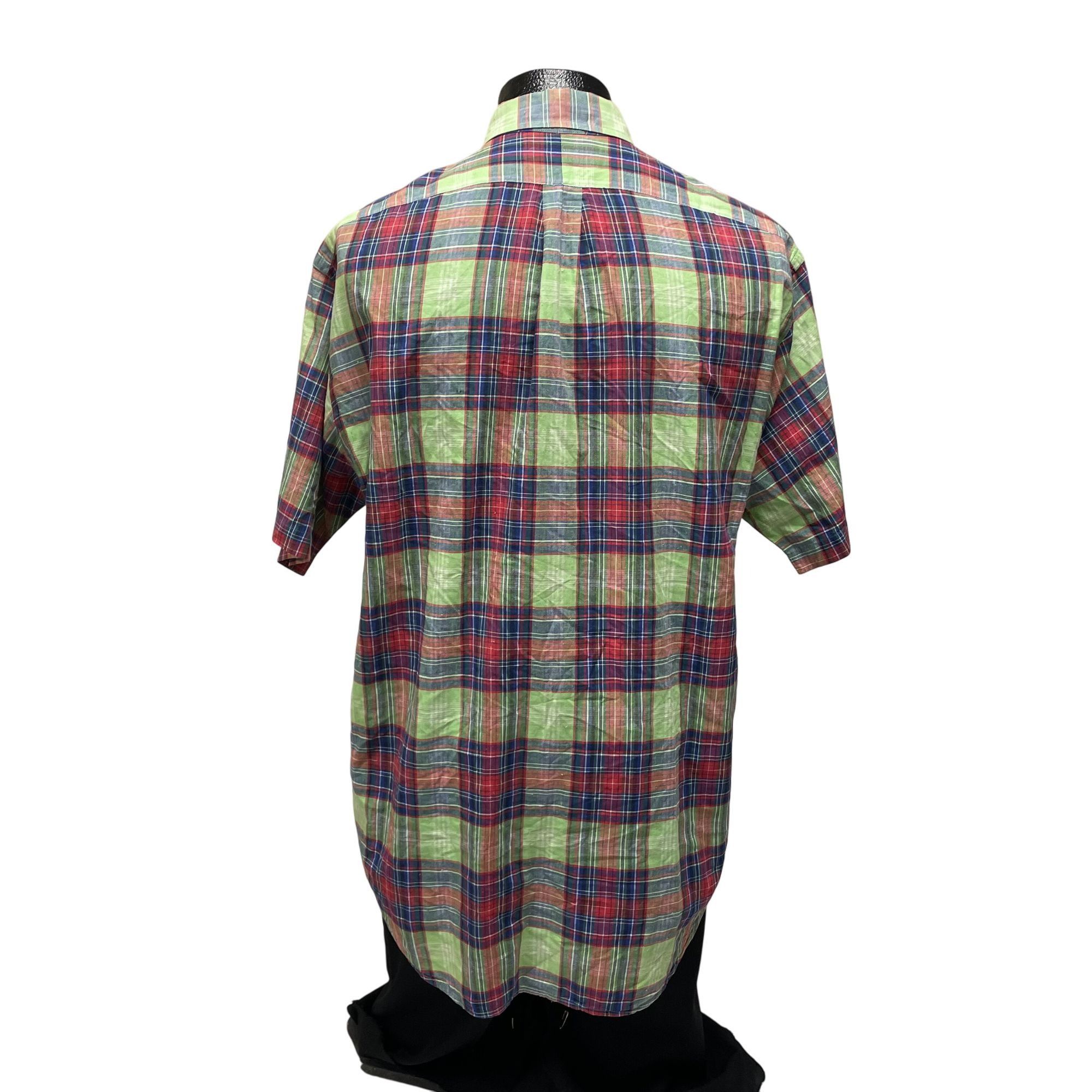 Polo Ralph Lauren Ralph Lauren BLAKE Green PLAID Tartan POLY PONY Logo Shirt Size US M / EU 48-50 / 2 - 6 Thumbnail