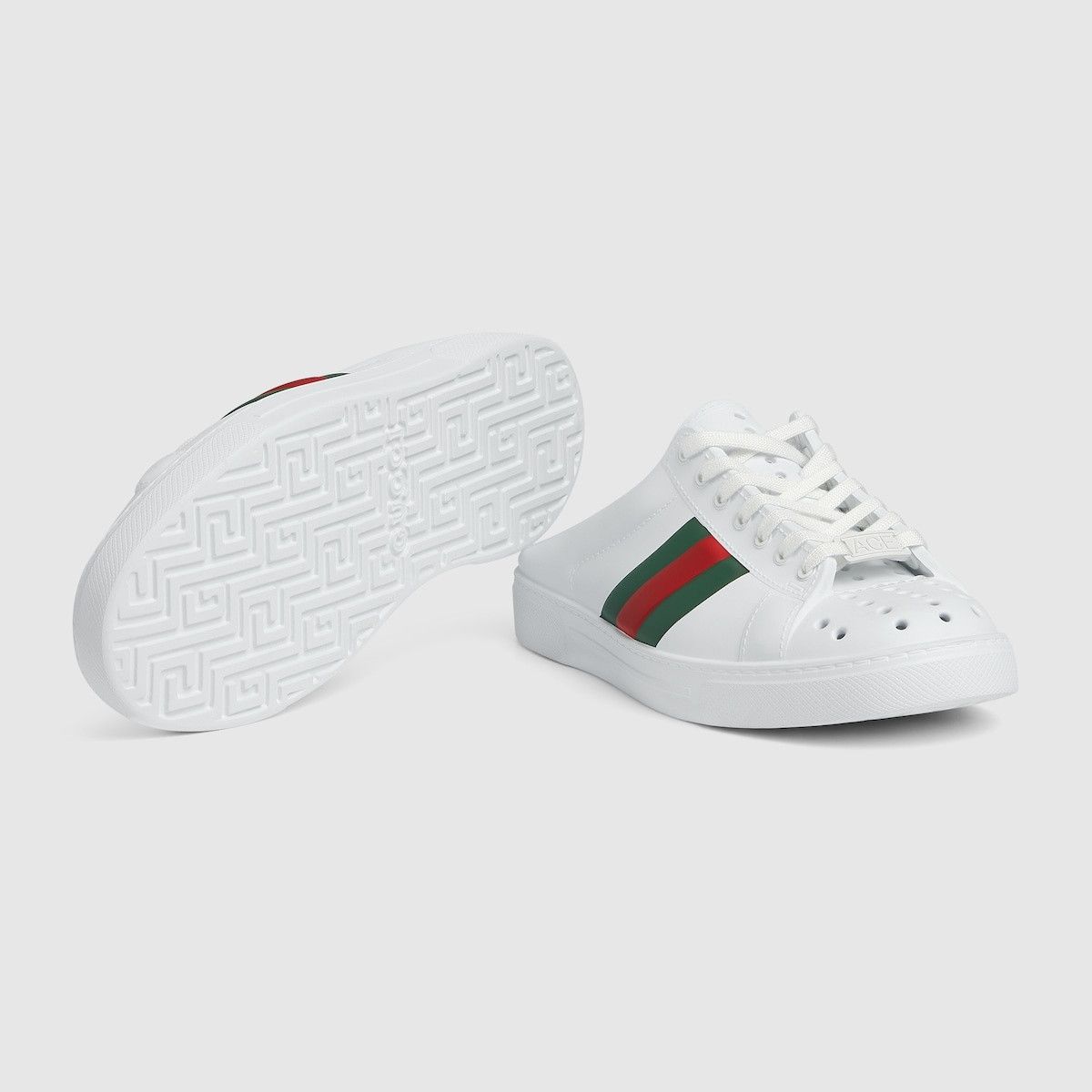 Gucci o1s1wg110125 Ace Mules in Multicolor Size US 8 / IT 38 - 6 Thumbnail