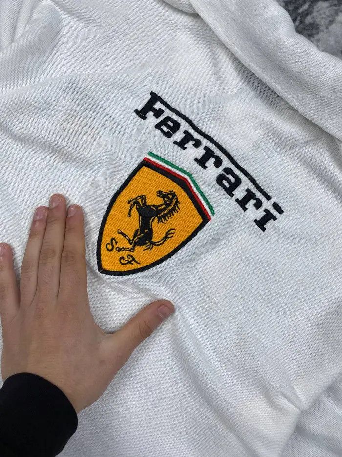 Ferrari Vintage Ferrari Polo Shirt Racing F1 Big Logo Size US M / EU 48-50 / 2 - 7 Thumbnail