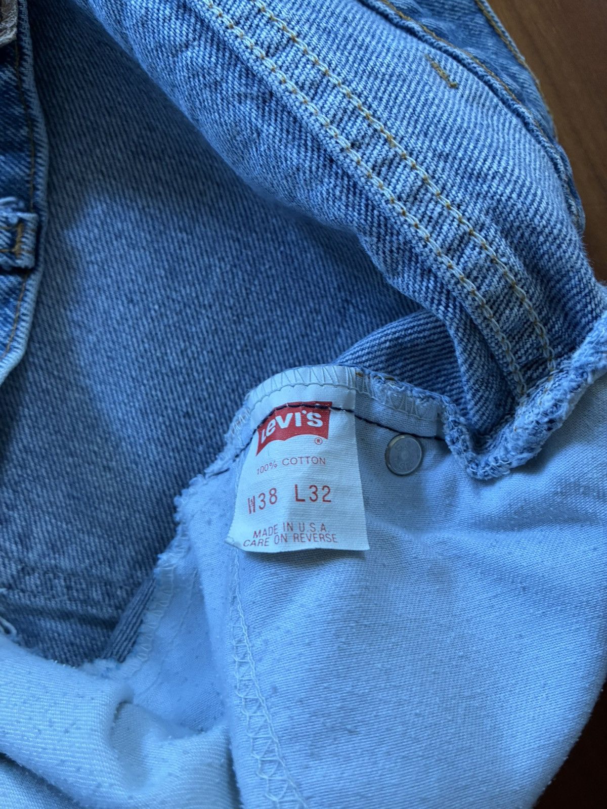 Levi's Vintage 80s Levi’s orange tab baggy denim jeans Size US 36 / EU 52 - 5 Thumbnail