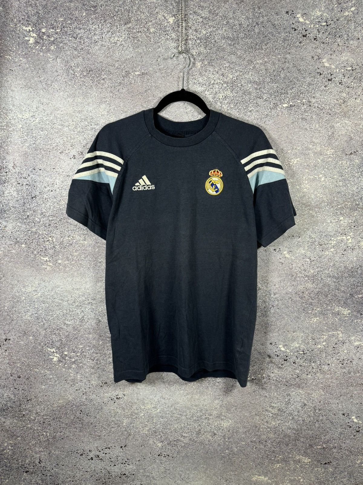 Adidas × Vintage Vintage Real Madrid Adidas Training T Shirt Small size Size US S / EU 44-46 / 1 - 1 Thumbnail