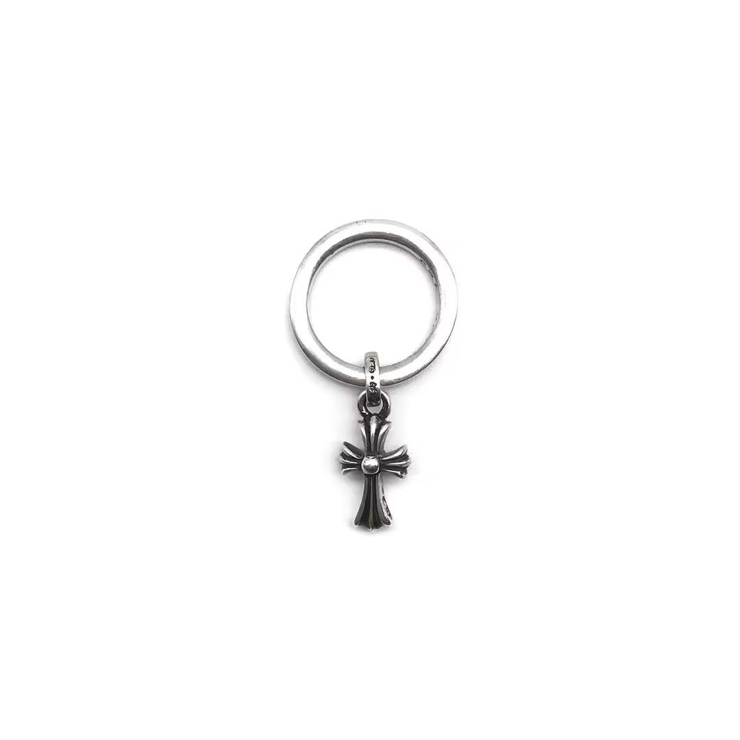 Chrome Hearts Chrome Hearts Silver Babyfat Drop Ring Size ONE SIZE - 2 Thumbnail