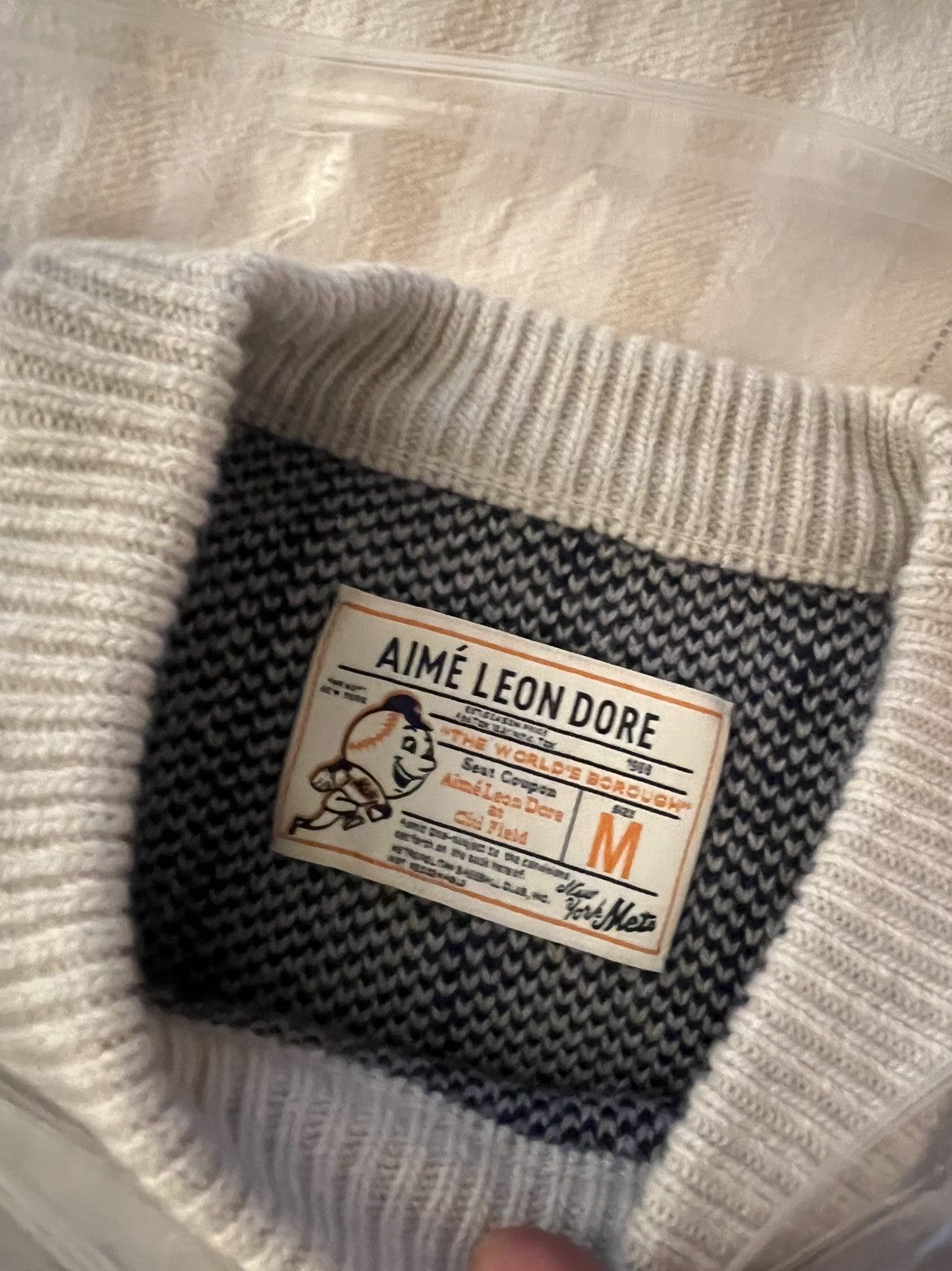 Aime Leon Dore Aime Leon Dore ALD / New York Mets Pinstripe Sweater Medium Size US M / EU 48-50 / 2 - 9 Thumbnail