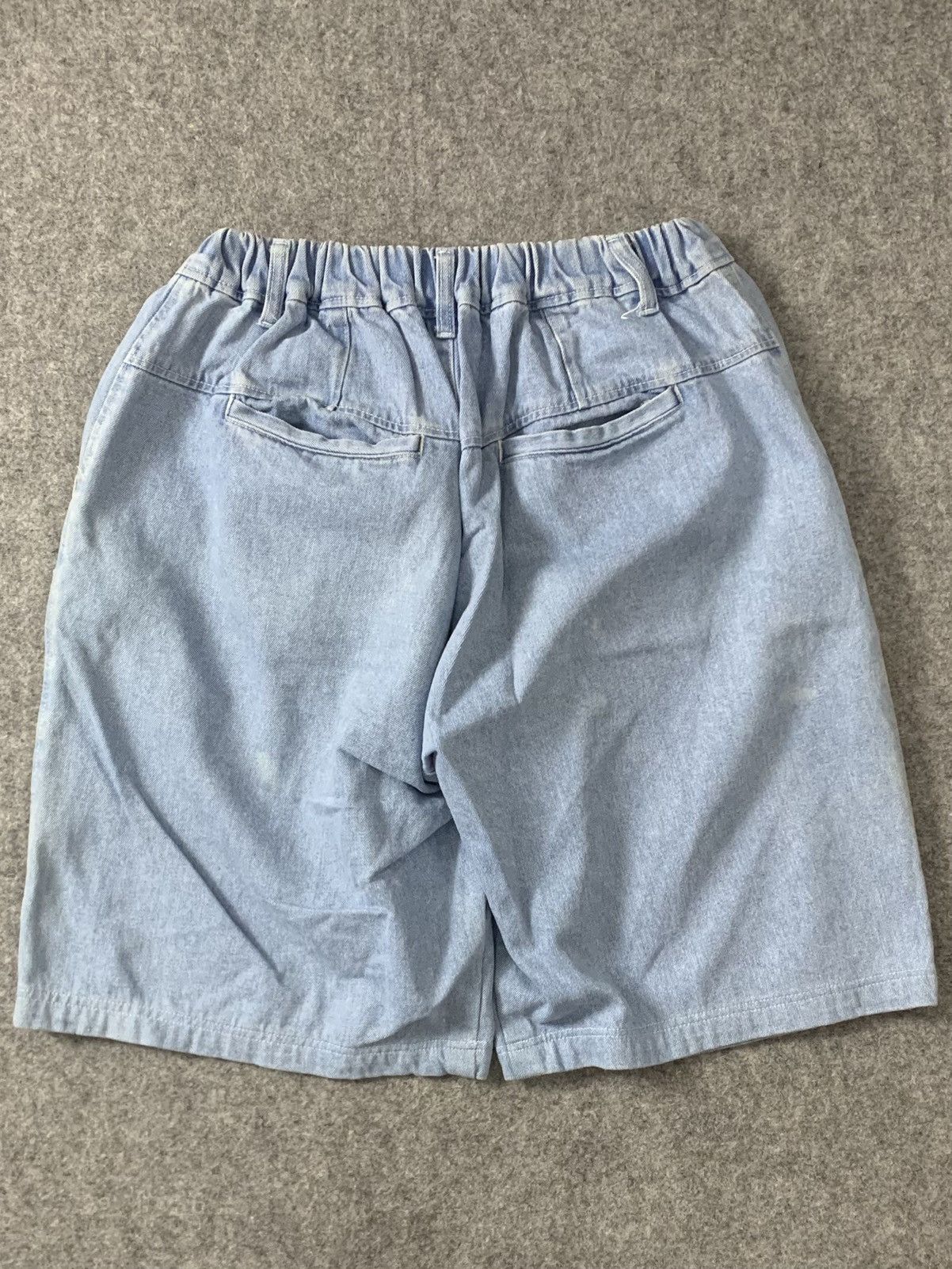 Other Vintage Blue Sky 'Lane' Y2K Baggy Fit Jortspants Size US 32 / EU 48 - 2 Thumbnail