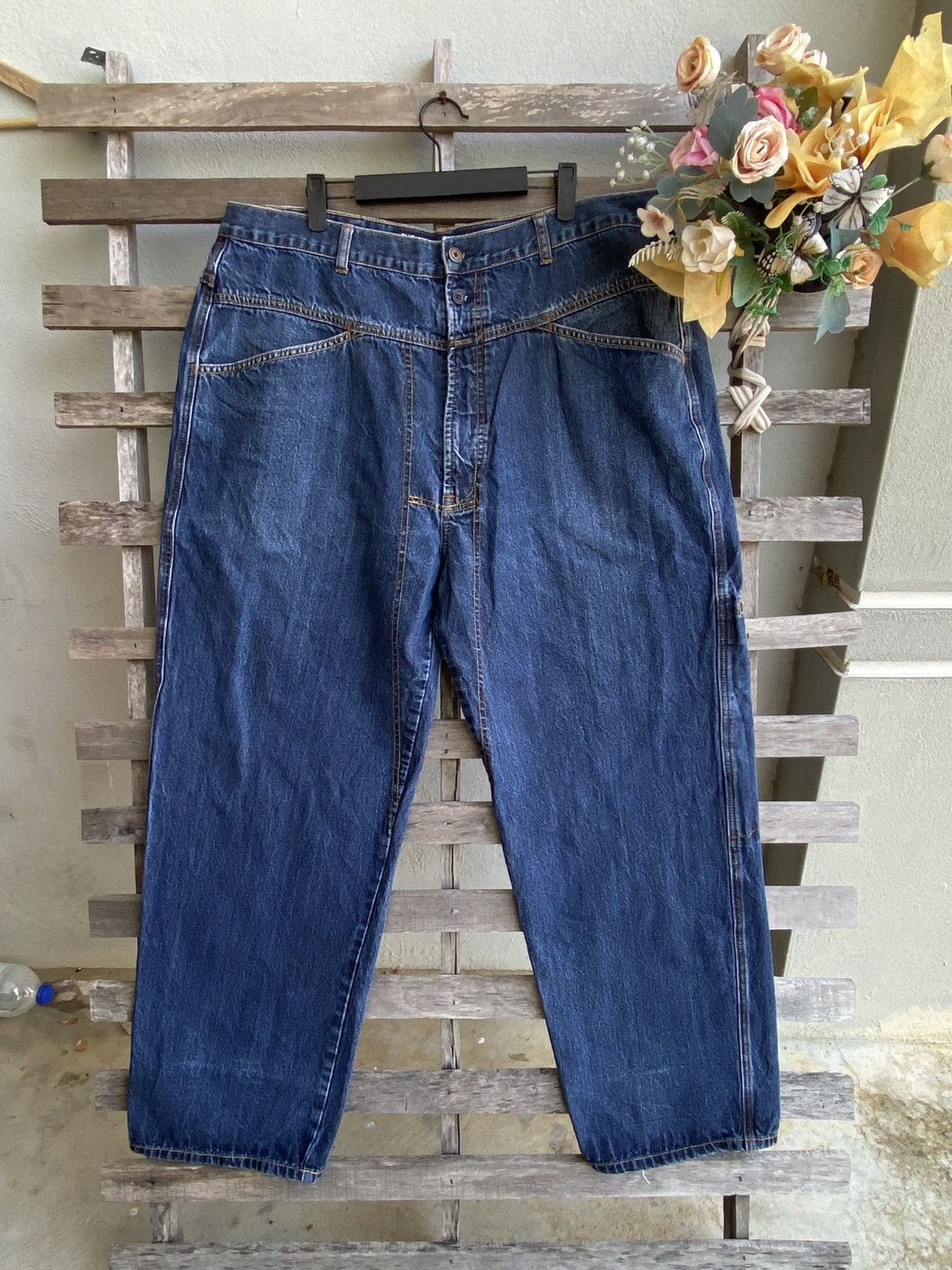 Marithe + Francois Girbaud Vintage Marithé + François Girbaud baggy jeans Size US 39 - 2 Thumbnail