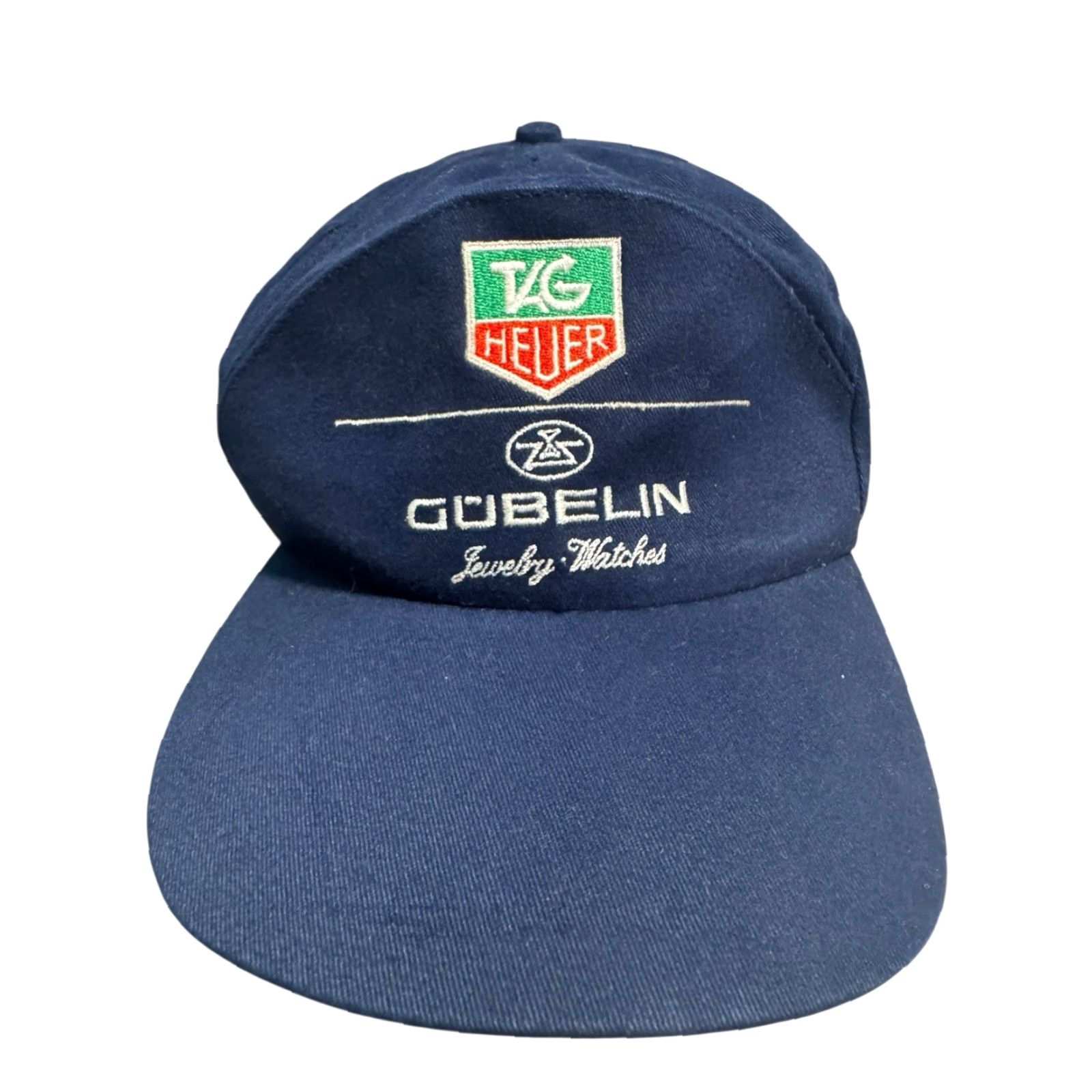Tag Heuer VINTAGE Tag Heuer Hat Cap Trikora 90's Promo X Gübelin Baseball Cap Men One Size Blue Adjustable Size ONE SIZE - 3 Thumbnail