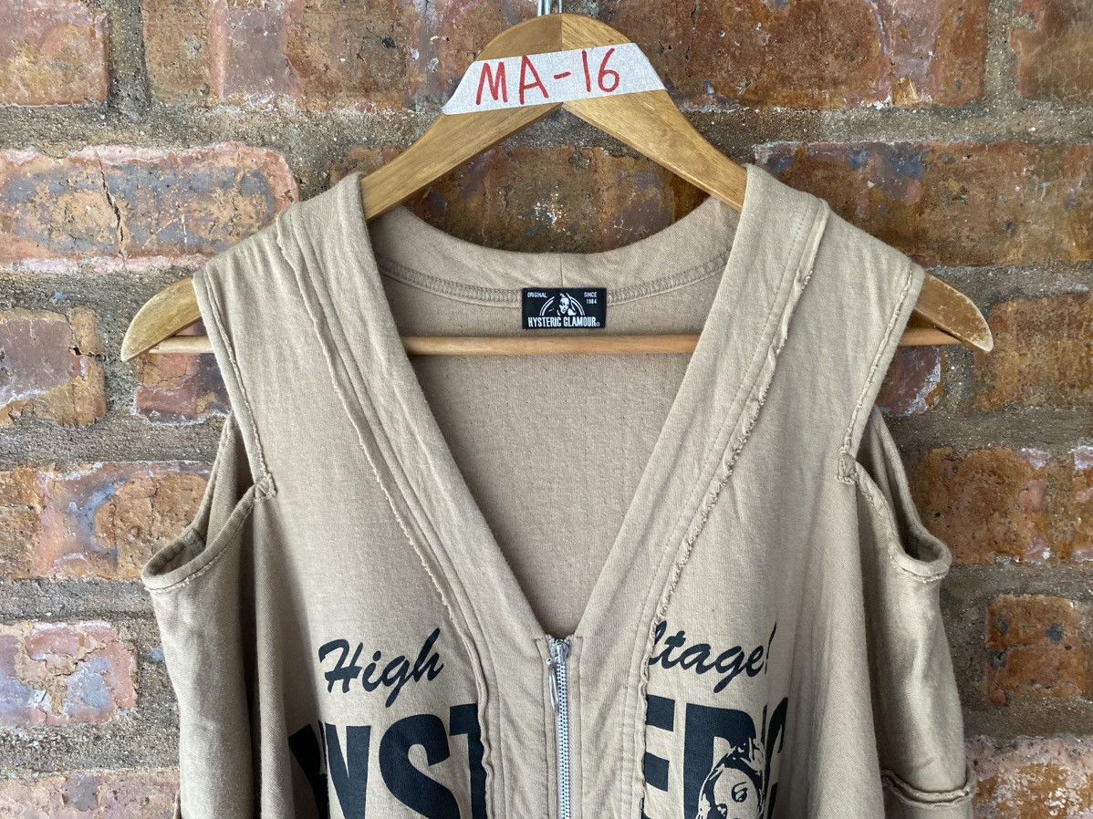 Hysteric Glamour 🔥 Oversize iconic logo zipper sweatshirt Size US L / EU 52-54 / 3 - 3 Thumbnail