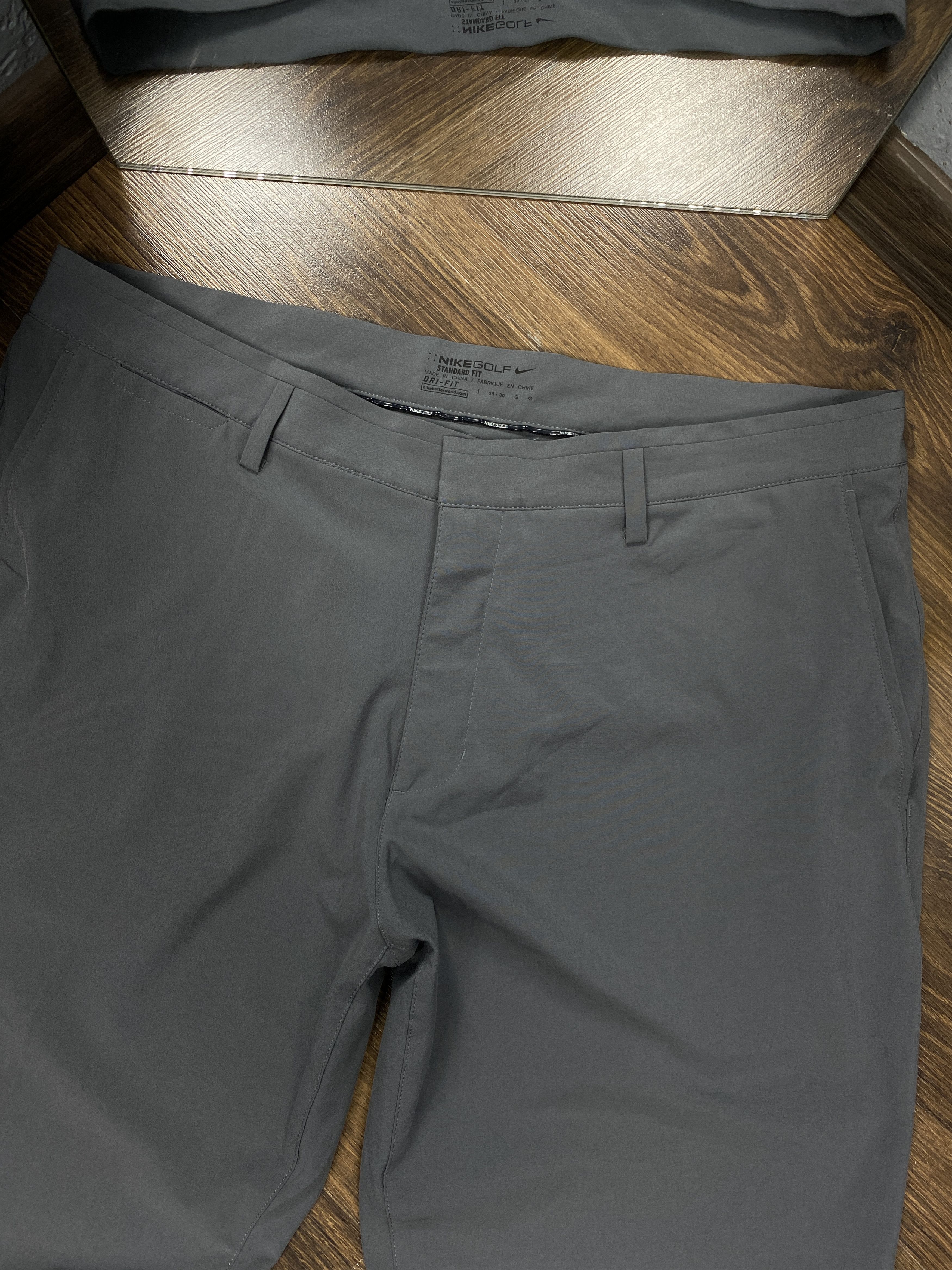 Nike × Vintage Nike Golf Dri Fit Chino Pants y2k Size US 36 / EU 52 - 2 Thumbnail