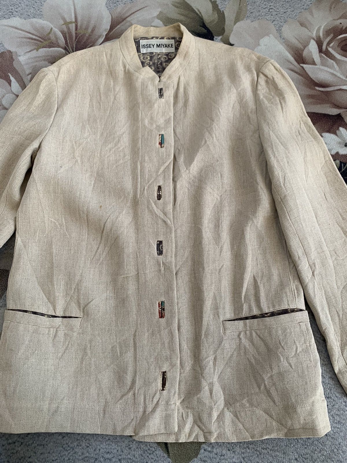 Issey Miyake Issey Miyake Buttons Jacket Size L / US 10 / IT 46 - 10 Thumbnail