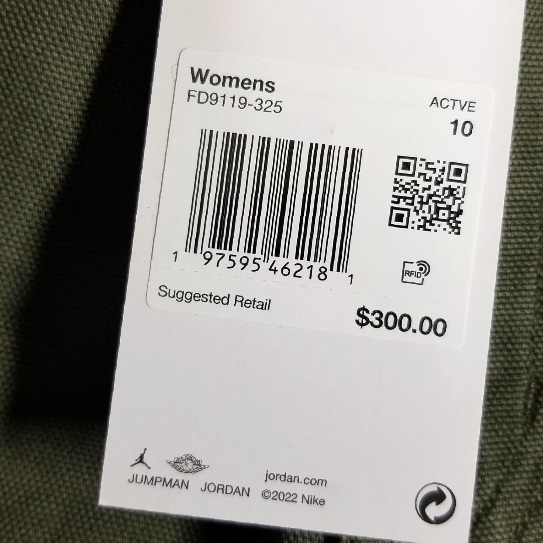 Travis Scott VINTAGE Travis Scott x Jordan WMNS SP TS Cargo Pants 30X31 Khaki Green Womens 90s Hip Hop Army Canvas Pants Mens Girls Size US 30 / EU 46 - 3 Thumbnail