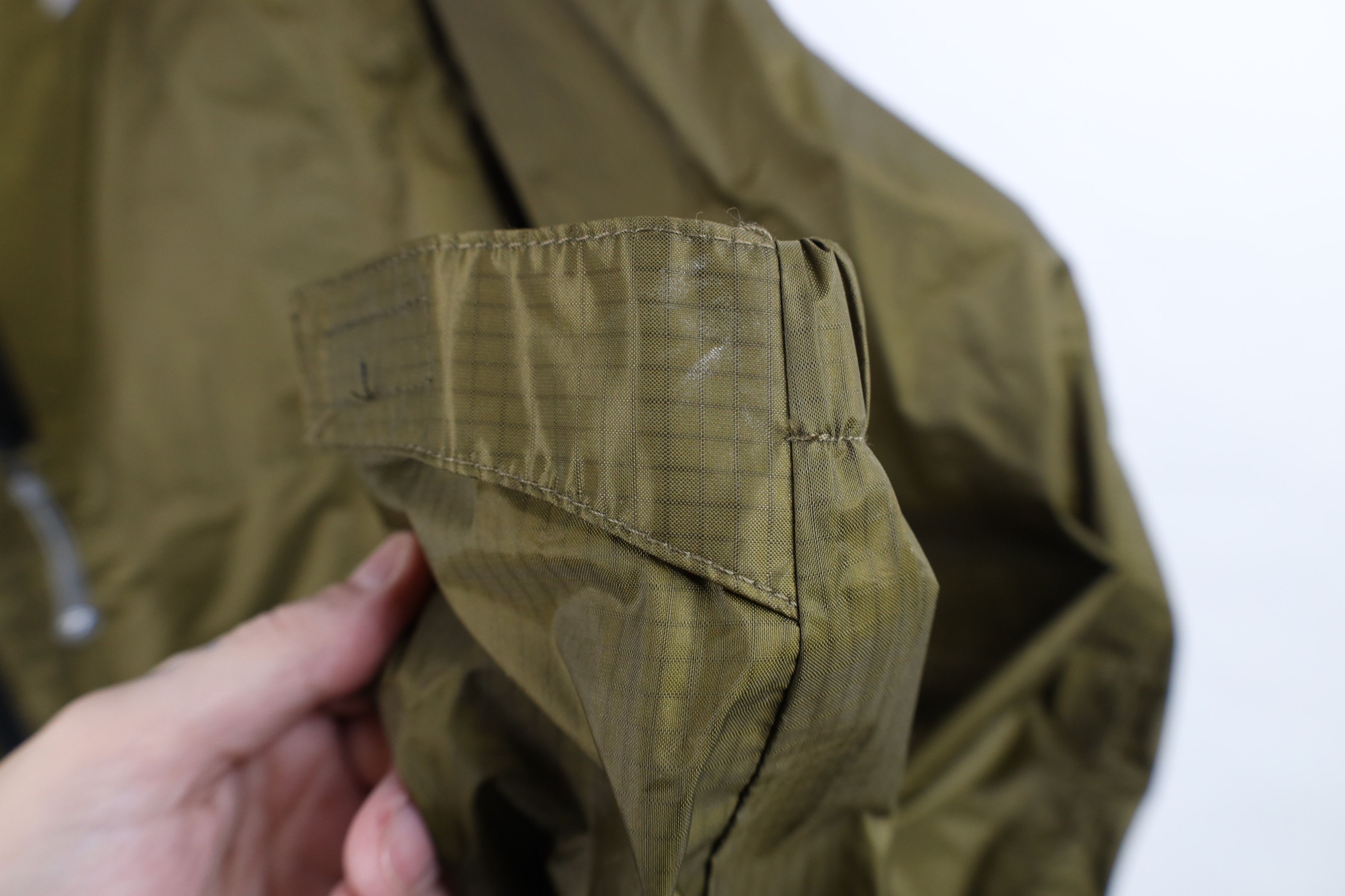 Vintage Tenkara USA Fly Weight Waterproof Hooded Rain Jacket Size US S / EU 44-46 / 1 - 8 Thumbnail