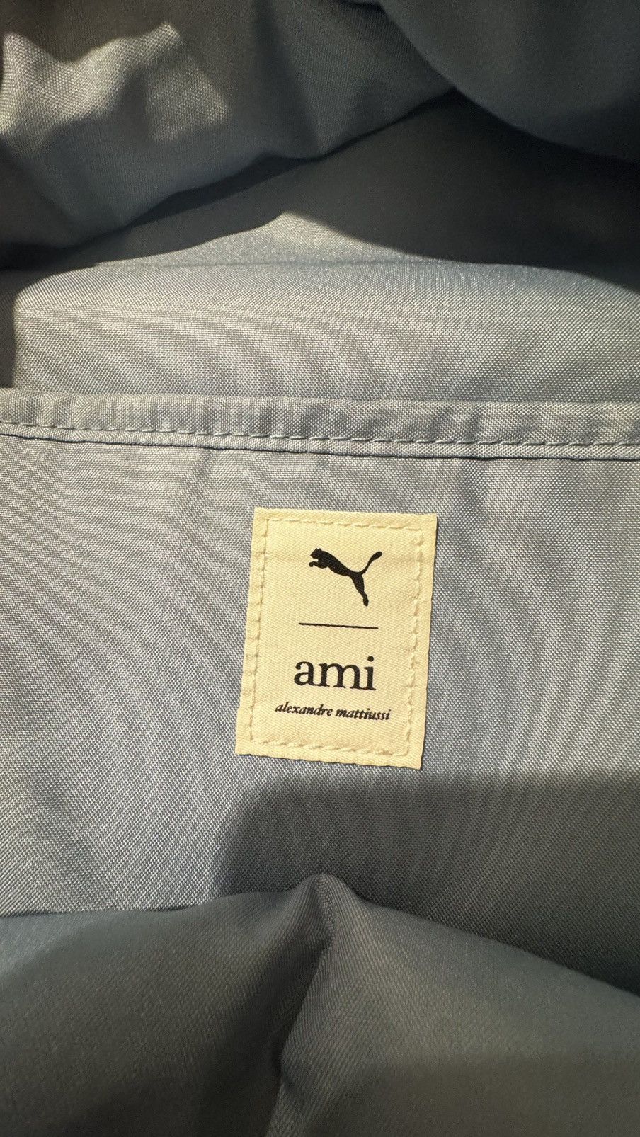 AMI × Puma Puma x Ami Backpack – Light Blue Size ONE SIZE - 4 Thumbnail