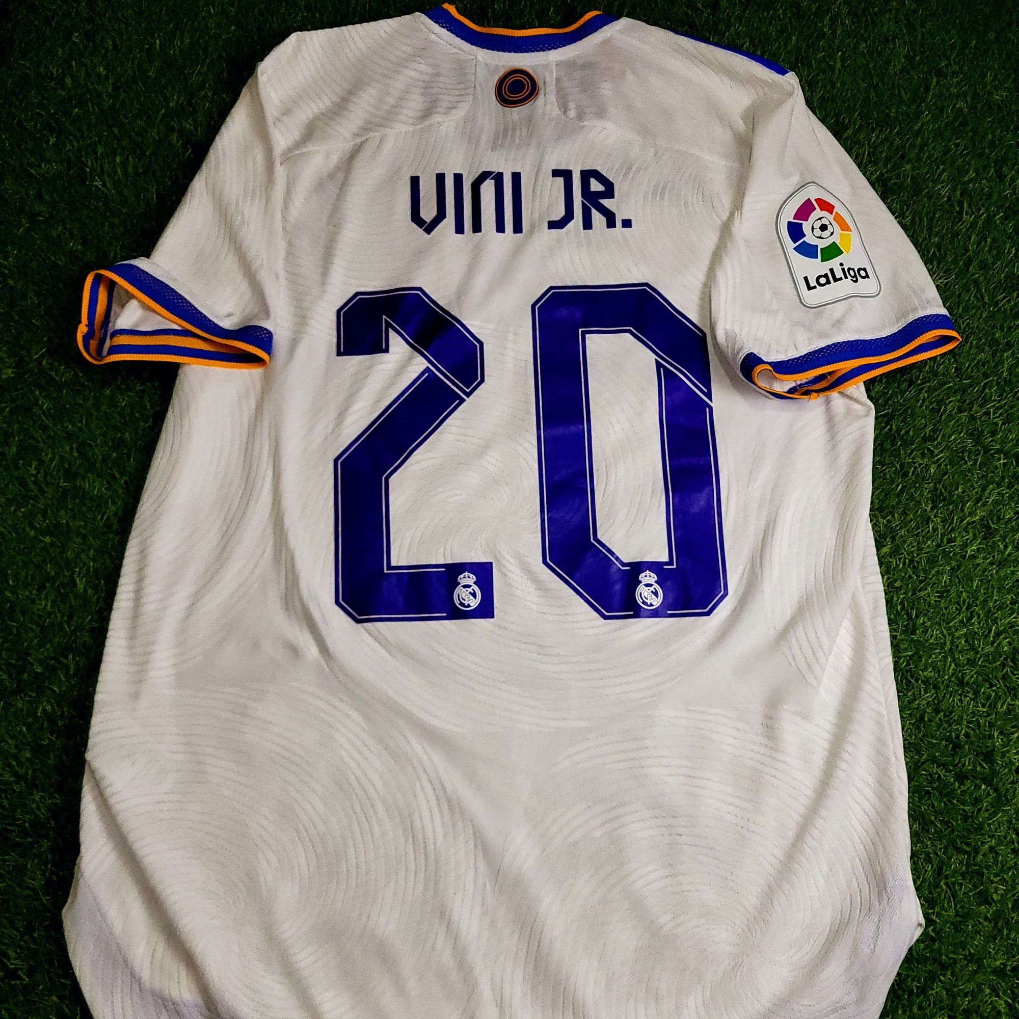 Vinicius Jr Real Madrid PLAYER ISSUE 2021 2022 Soccer Jersey