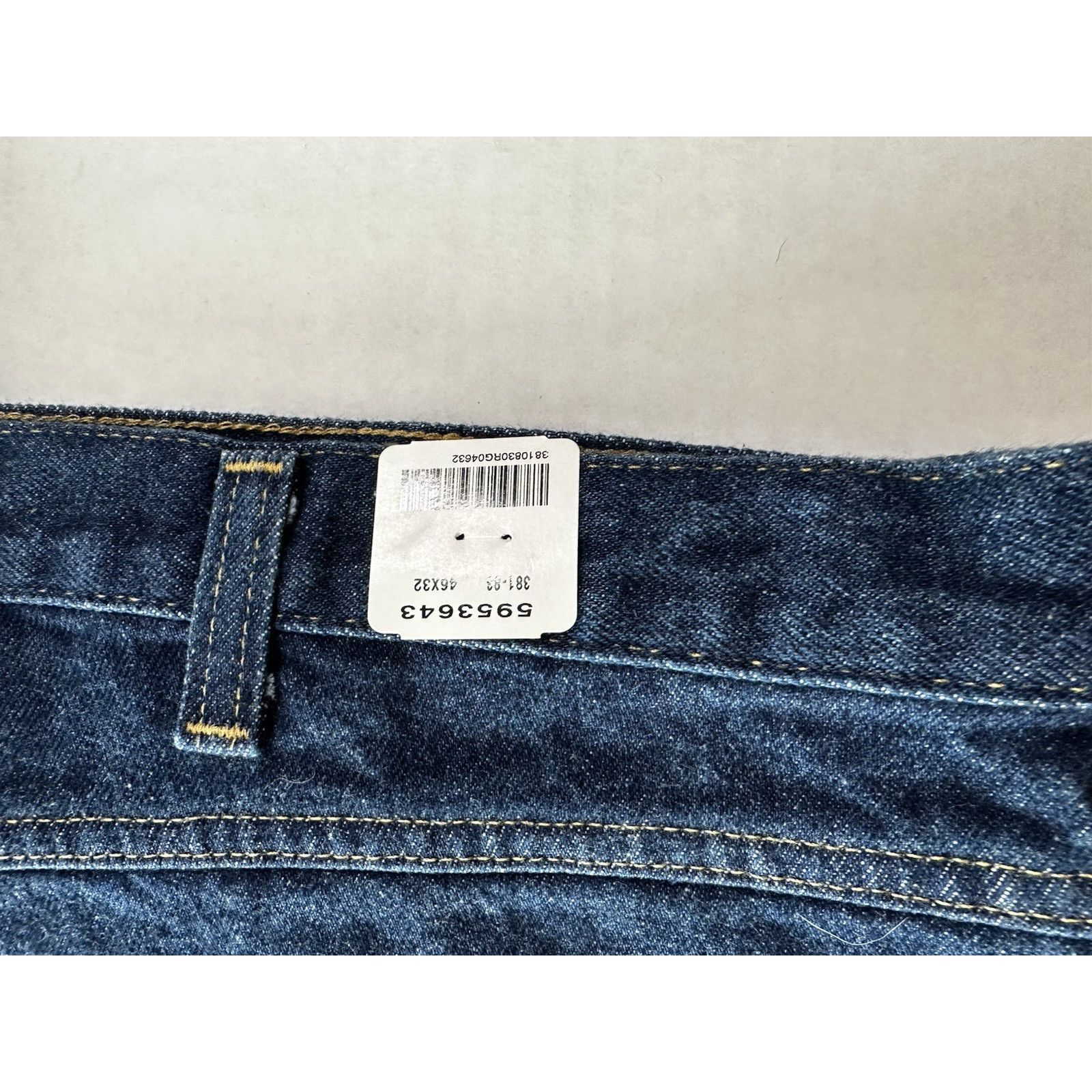 Carhartt Carhartt Blue Jeans 46x32 Relaxed Cotton Workwear Denim NWT Size US 44 / EU 60 - 6 Thumbnail