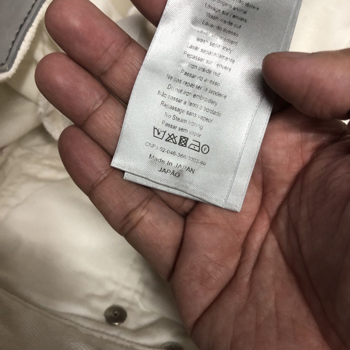 Dior Dior selvedge jeans Size US 31 - 12 Thumbnail