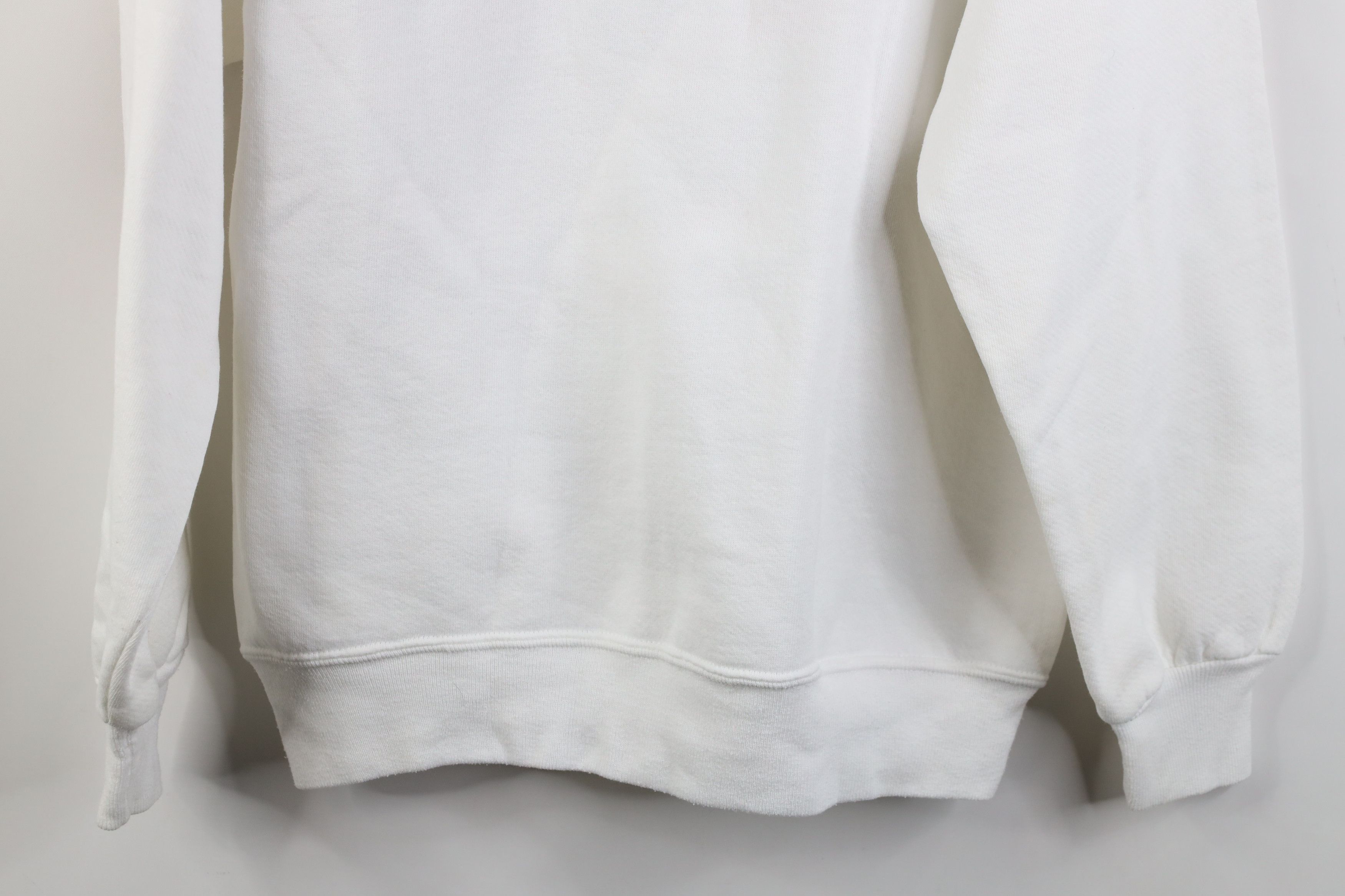 Vintage Vintage 90s Streetwear Creek Sailing Sweatshirt White USA Size M / US 6-8 / IT 42-44 - 13 Thumbnail