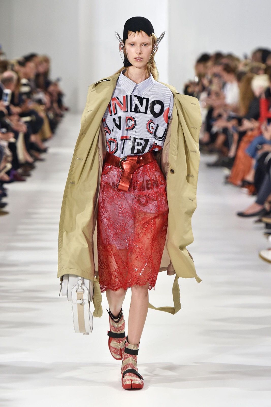 Maison Margiela Maison Margiela SS17 Runway Letter Striped Shirt Pink Size US L / EU 52-54 / 3 - 3 Thumbnail