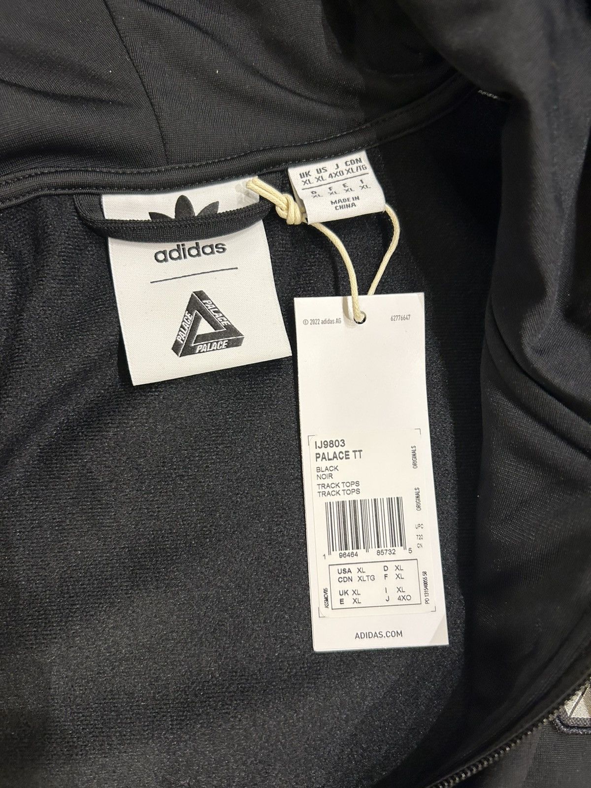 Adidas × Palace Adidas X Palace Zip Up Track Hoodie Size US XL / EU 56 / 4 - 3 Thumbnail