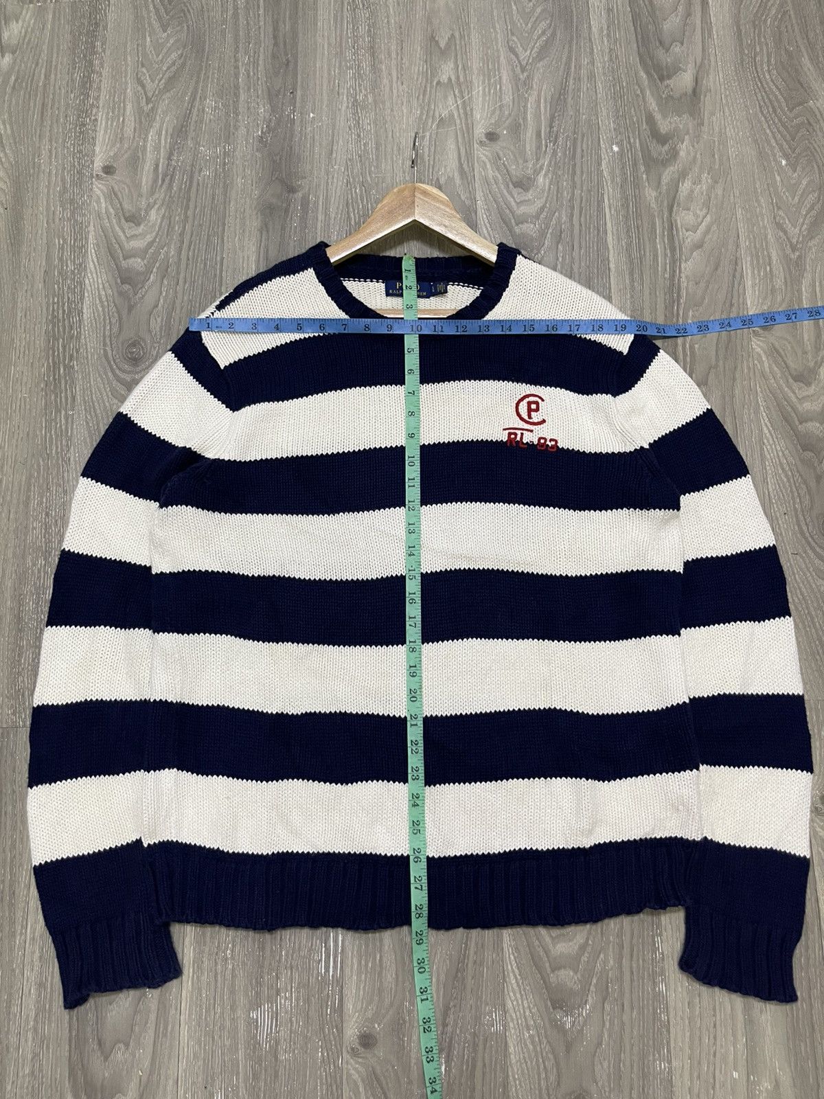 Polo Ralph Lauren Polo Ralph Lauren CP RL-93 Knitted Jumper (L) Size US L / EU 52-54 / 3 - 10 Thumbnail