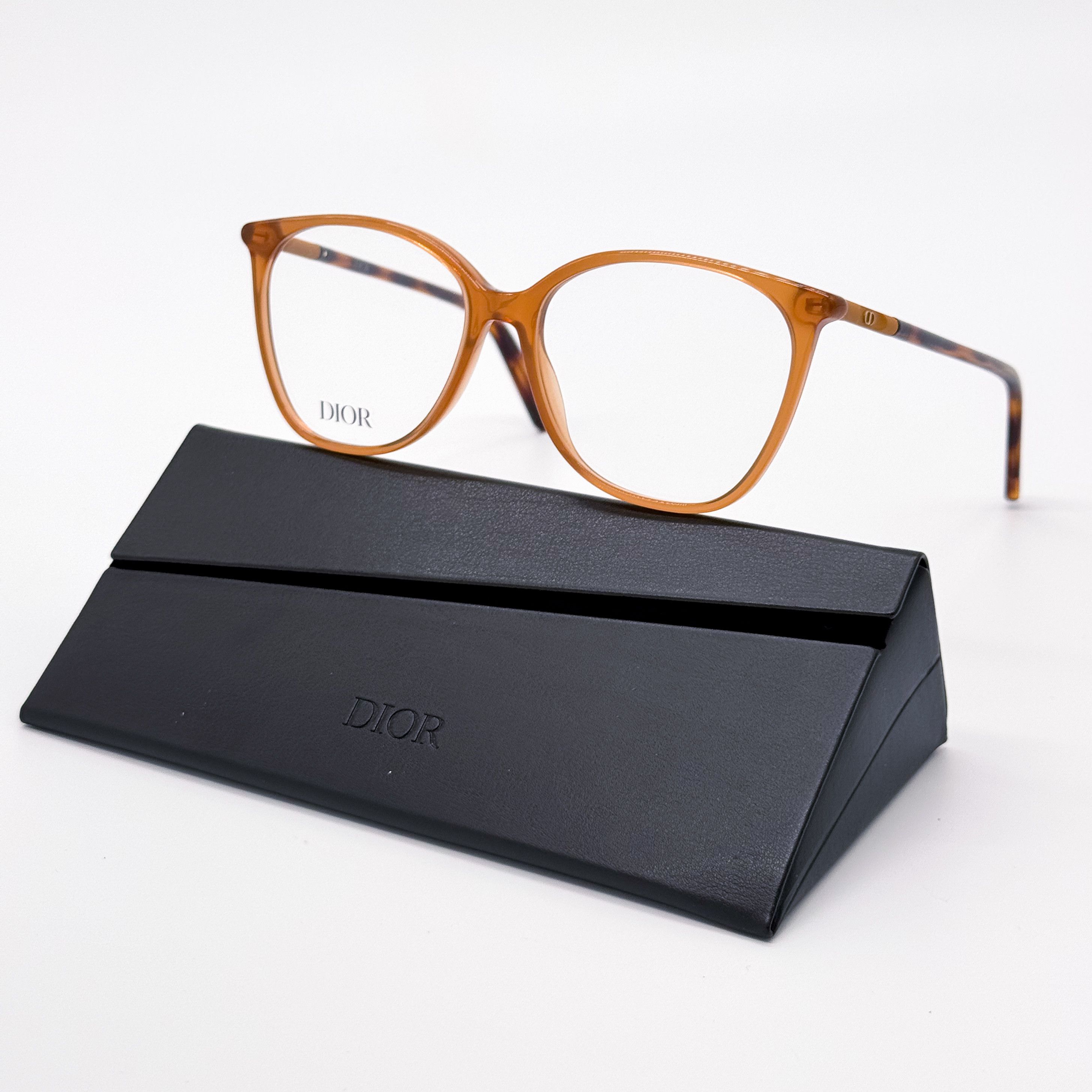 NEW MINICD O S6I 7000 BROWN WOMEN DIOR EYEGLASSES