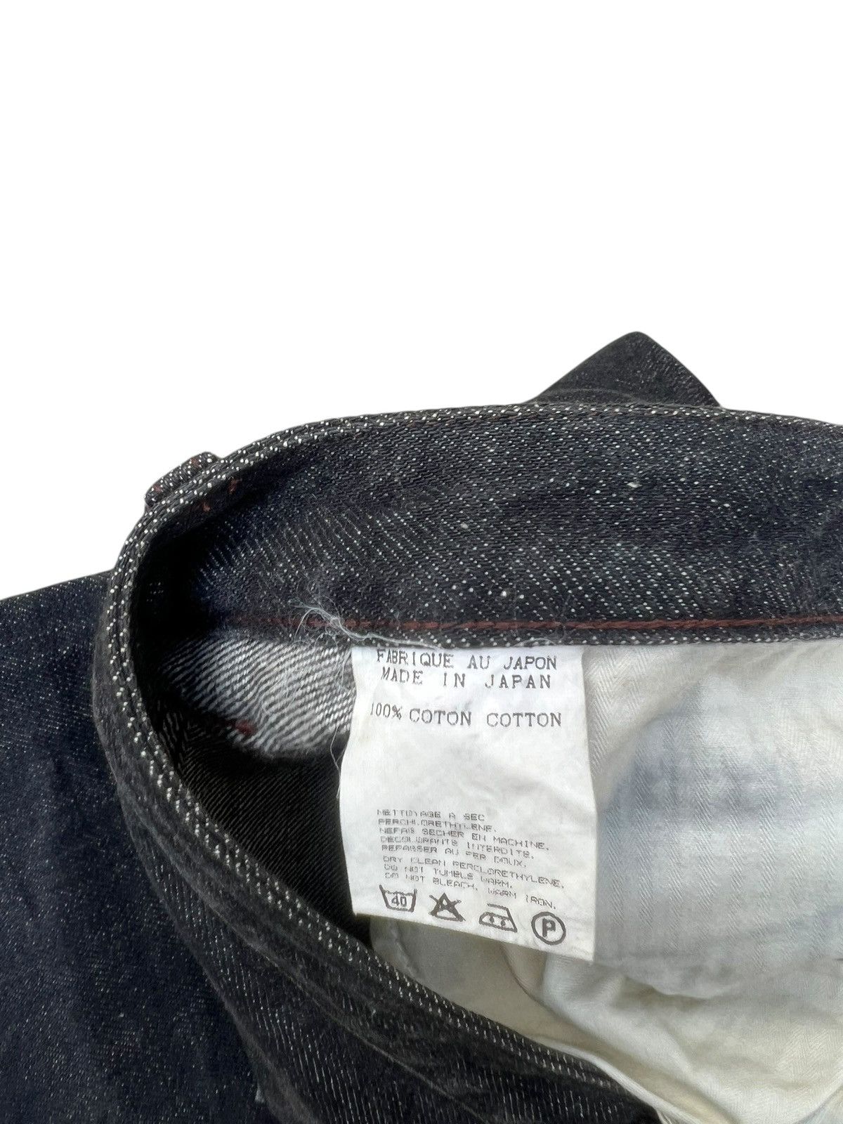RIPVANWINKLE RIP VAN WINKLE Made in Japan Buttonfly Denim Jeans Size US 30 / EU 46 - 19 Thumbnail