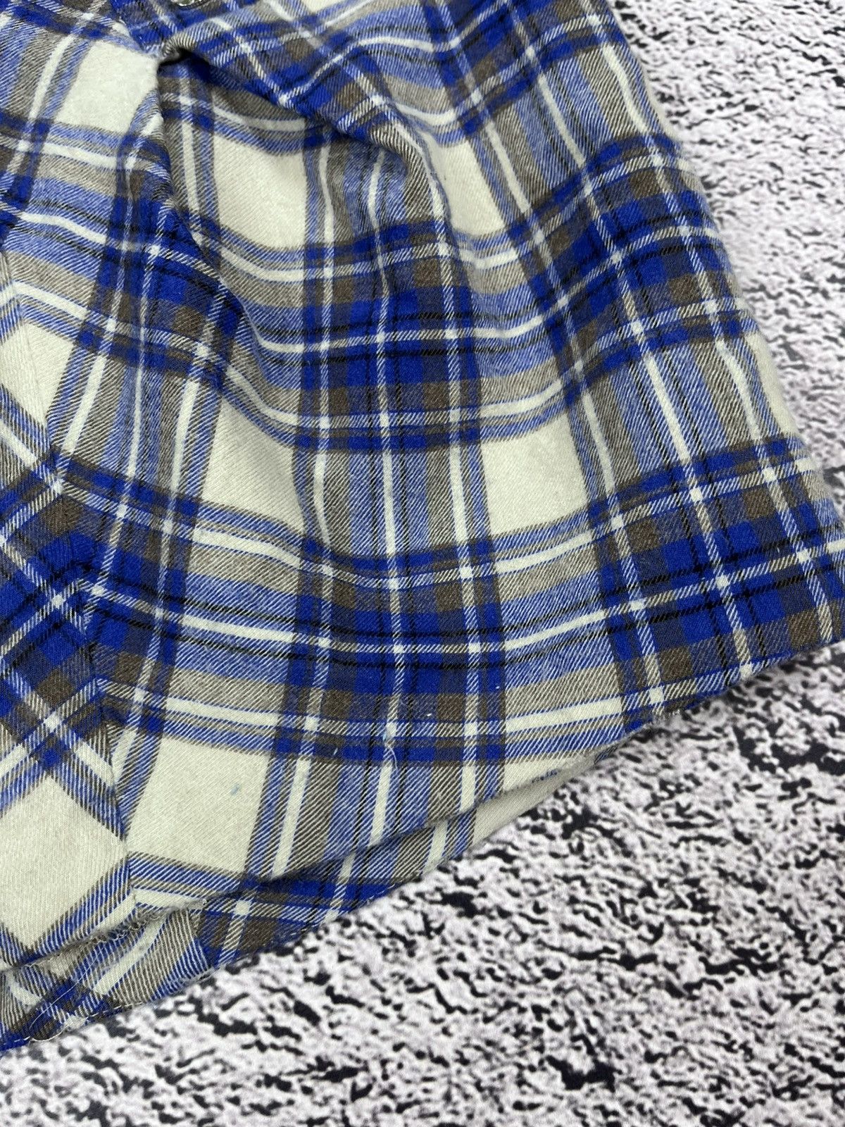 Blumarine Vintage Blumarine Blugirl Check Wool mini skirt Size 38 Size 26" / US 2 / IT 38 - 10 Thumbnail