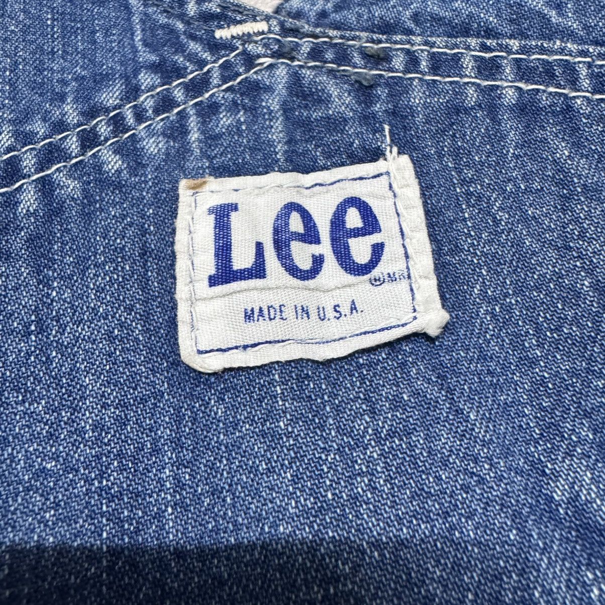 Lee Vintage 60s Lee Union Made Denim Overalls Size US 34 / EU 50 - 11 Thumbnail