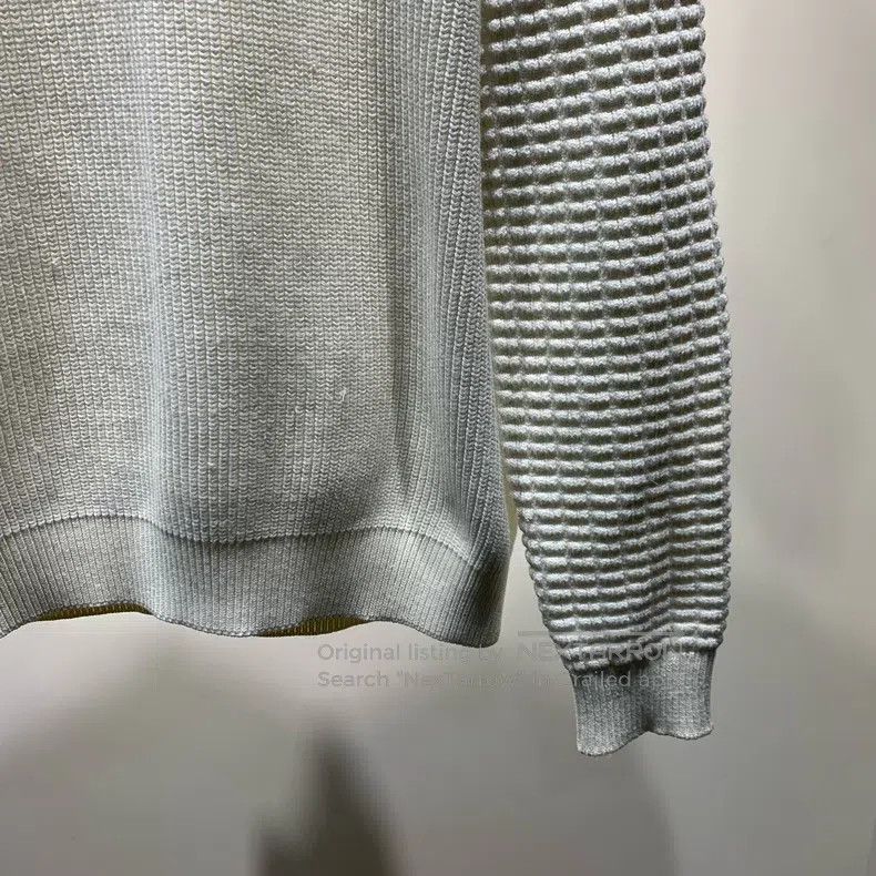 Louis Vuitton Louis Vuitton Solid Back Logo Embroidered Knit Sweater Size US L / EU 52-54 / 3 - 6 Thumbnail