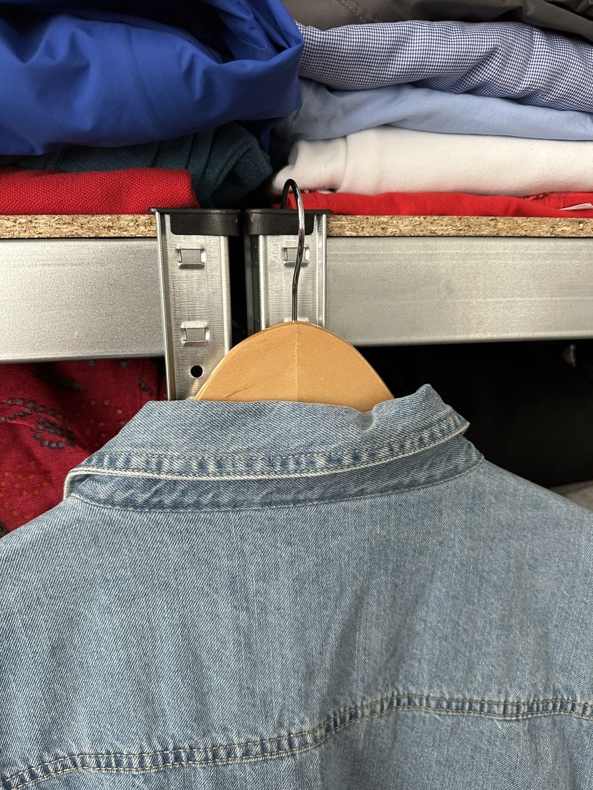 Southpole Vintage Y2K Southpole USA Jeans Blue Denim Button Up Shirt Size US M / EU 48-50 / 2 - 17 Thumbnail