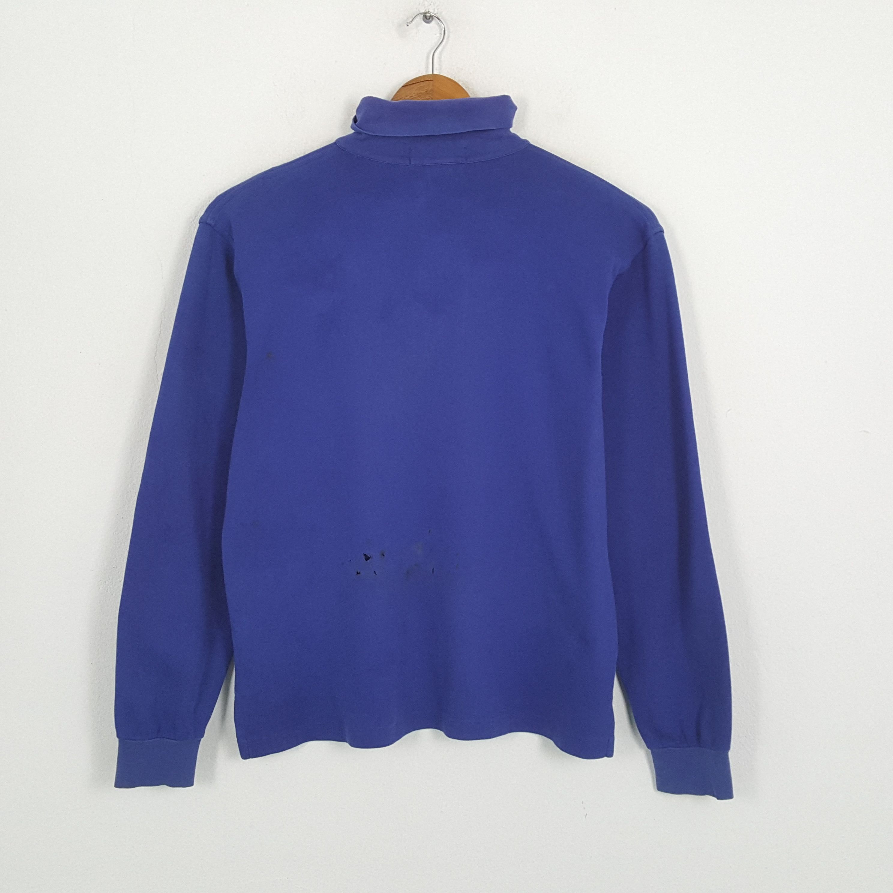 Polo Ralph Lauren × Vintage Vintage POLO RACING by RALPH LAUREN Distressed Sweatshirst Size US L / EU 52-54 / 3 - 3 Thumbnail